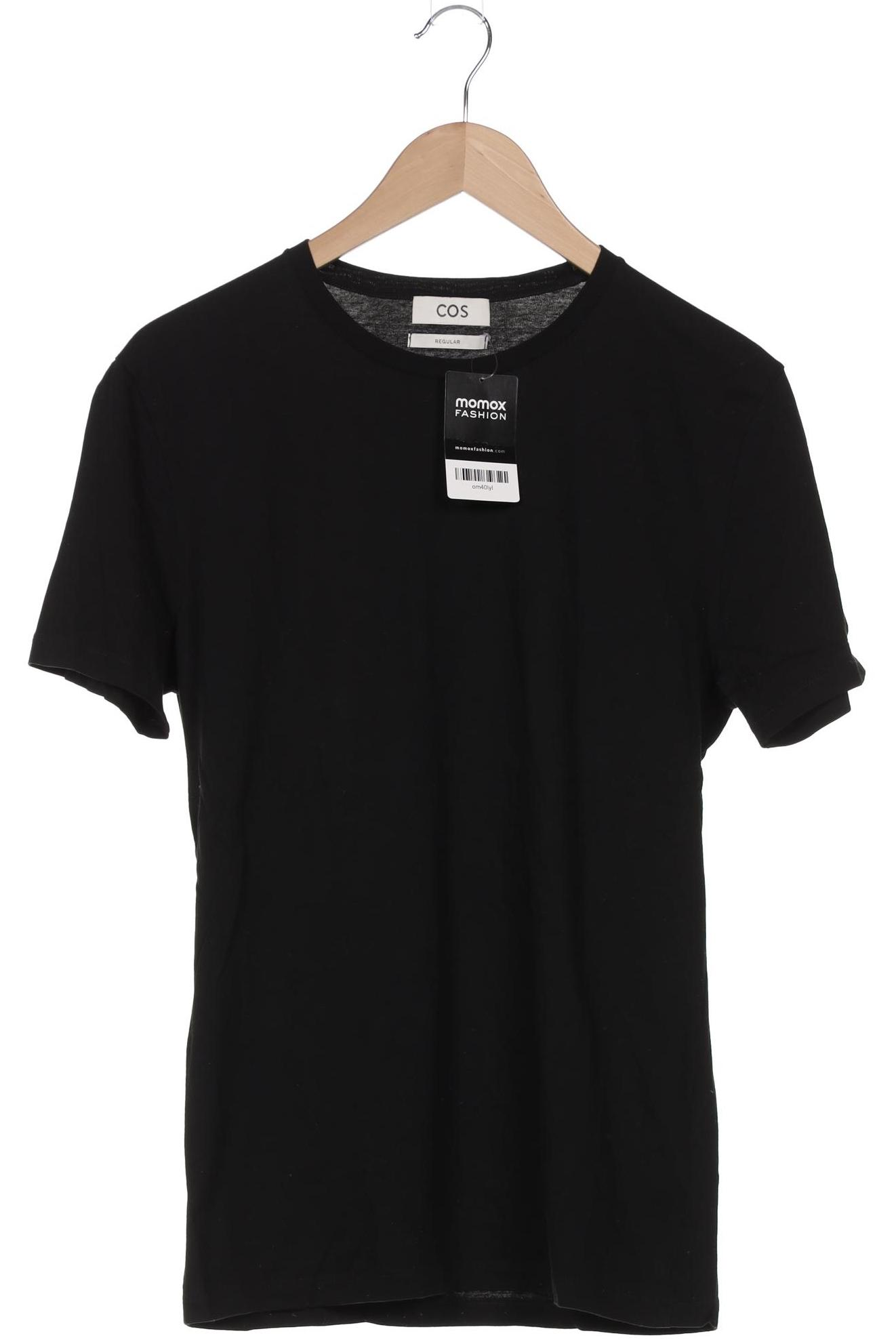 

COS Herren T-Shirt, schwarz, Gr. 48