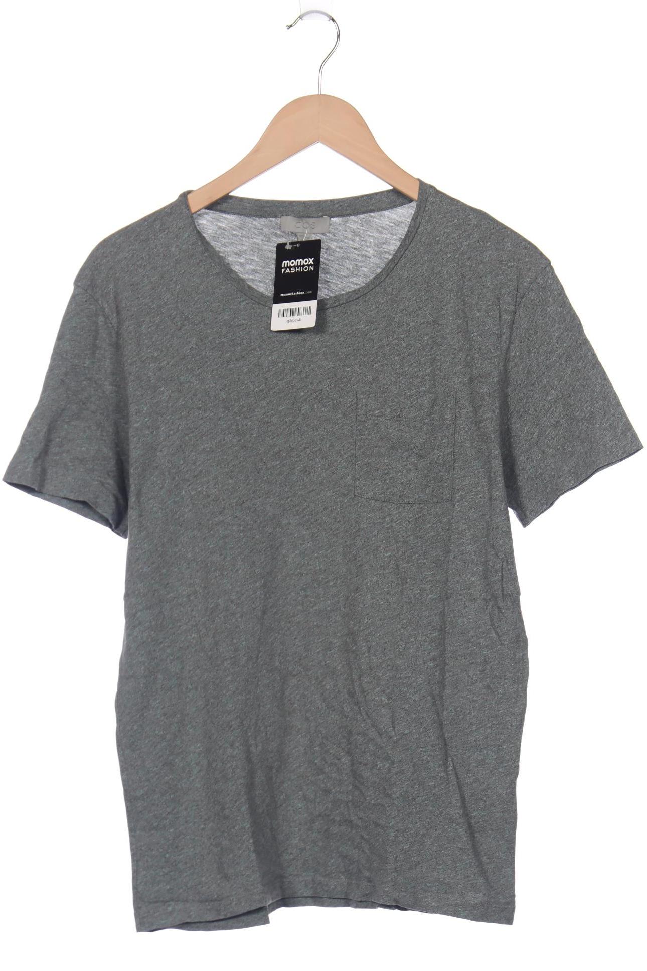 

COS Herren T-Shirt, grau, Gr. 46