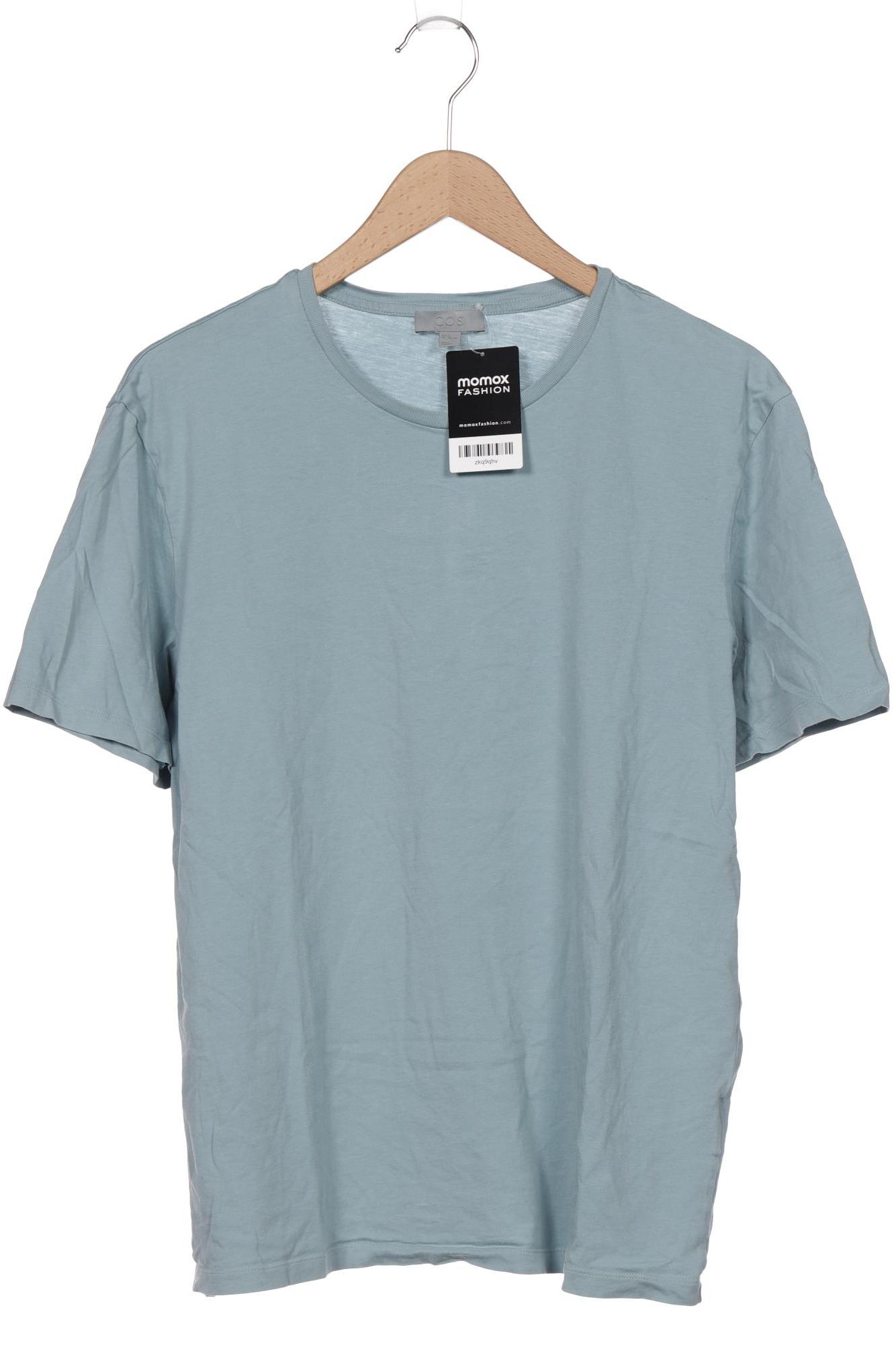 

COS Herren T-Shirt, türkis