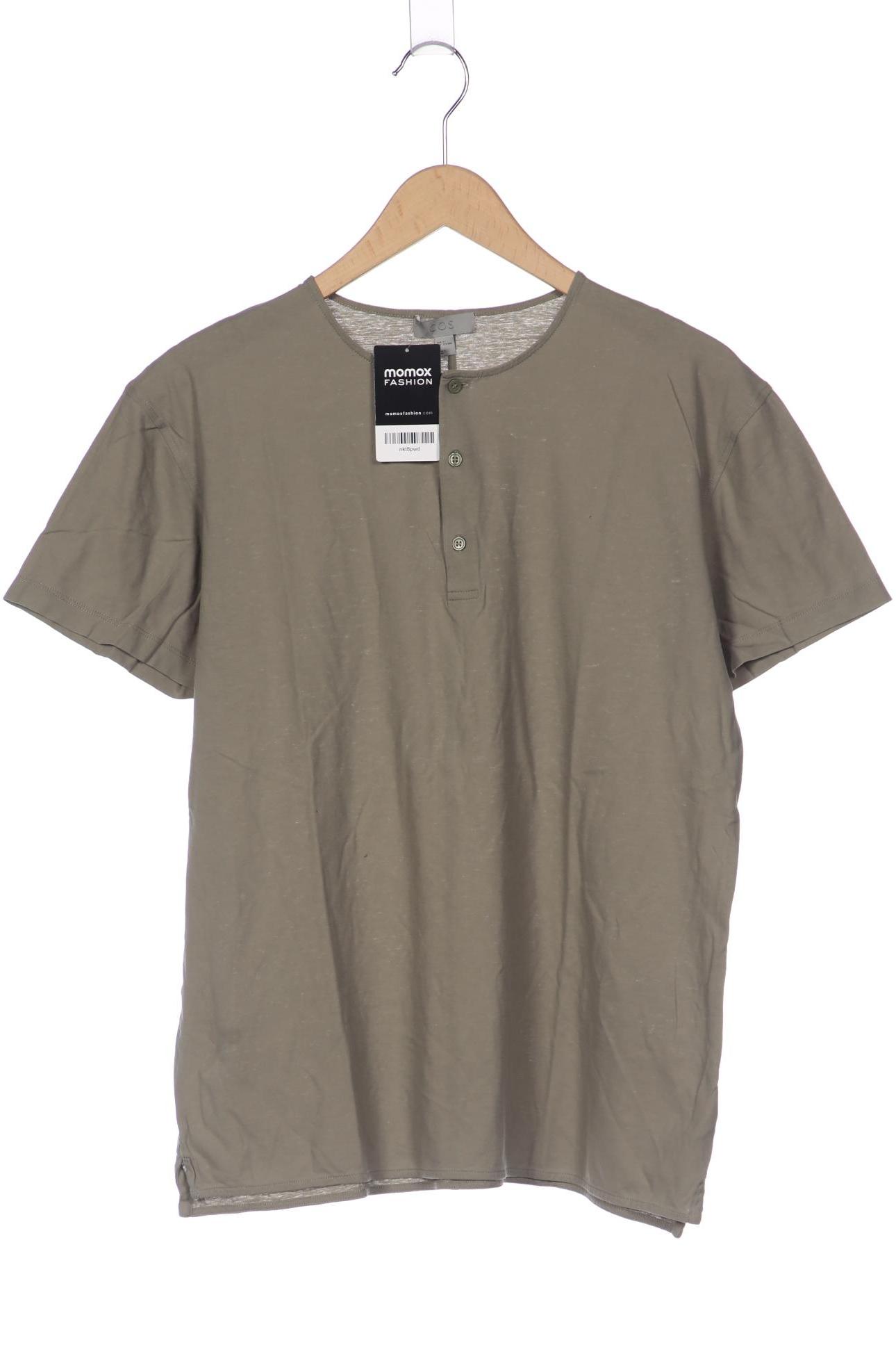 

COS Herren T-Shirt, hellgrün, Gr. 48