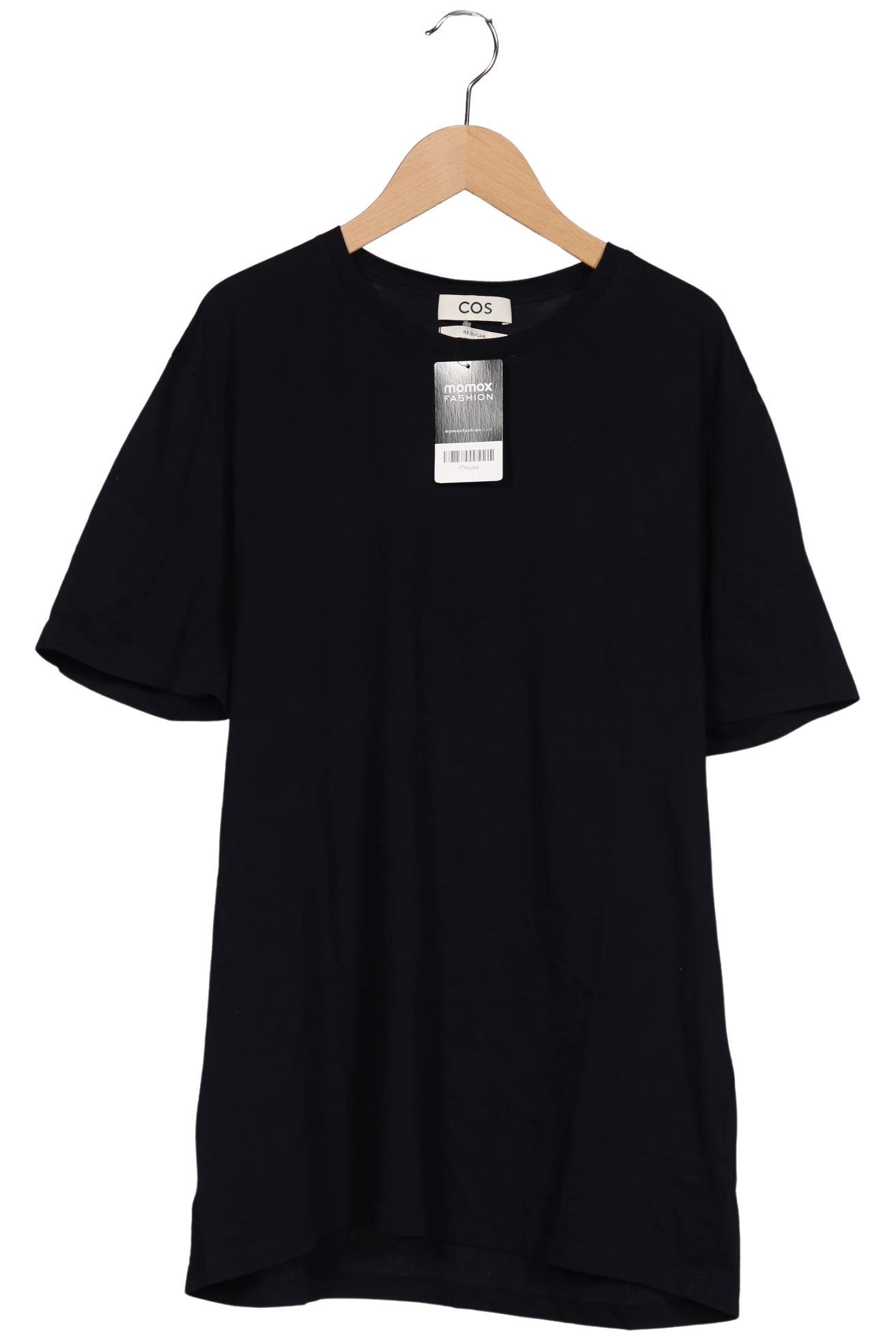 

COS Herren T-Shirt, marineblau, Gr. 54
