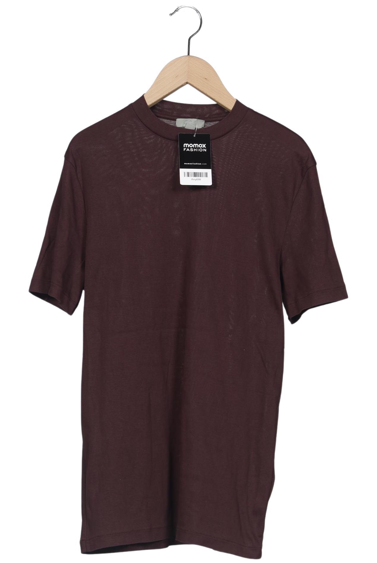

COS Herren T-Shirt, bordeaux, Gr. 46