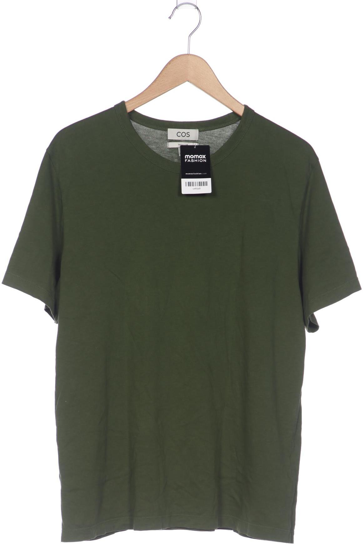 

COS Herren T-Shirt, grün, Gr. 52