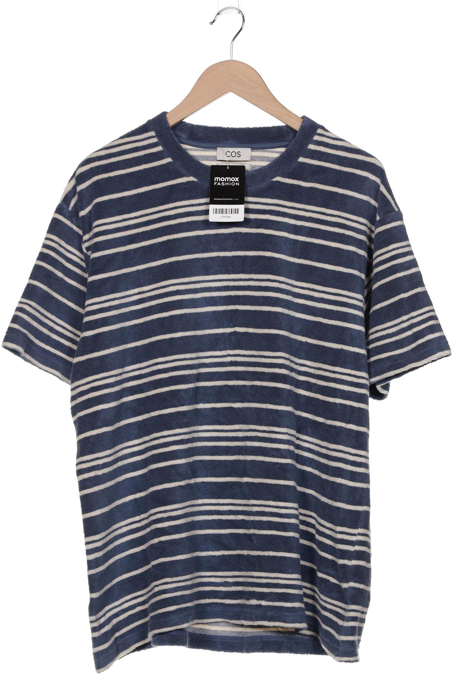 

COS Herren T-Shirt, marineblau, Gr. 52