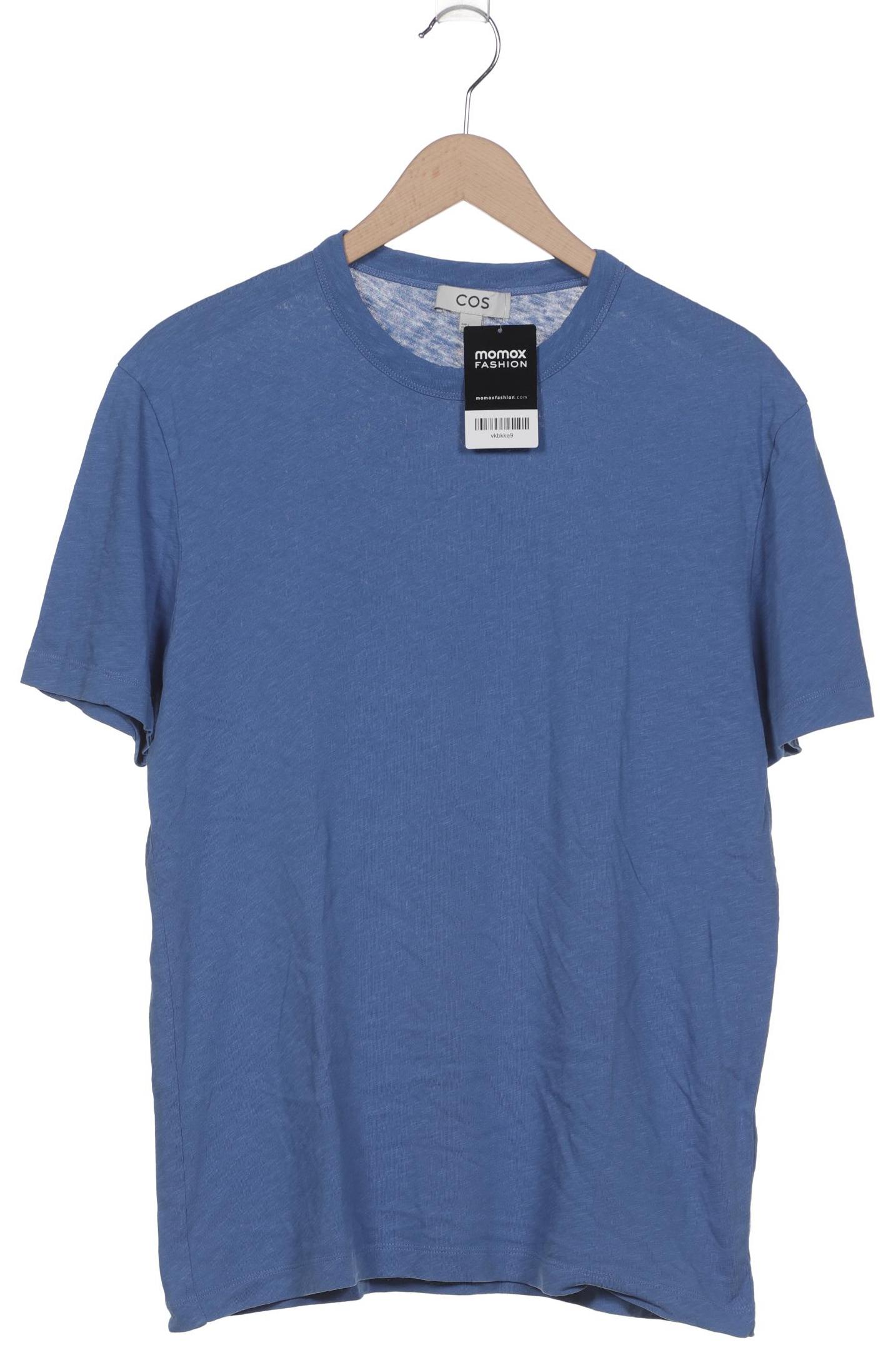 

COS Herren T-Shirt, blau, Gr. 52