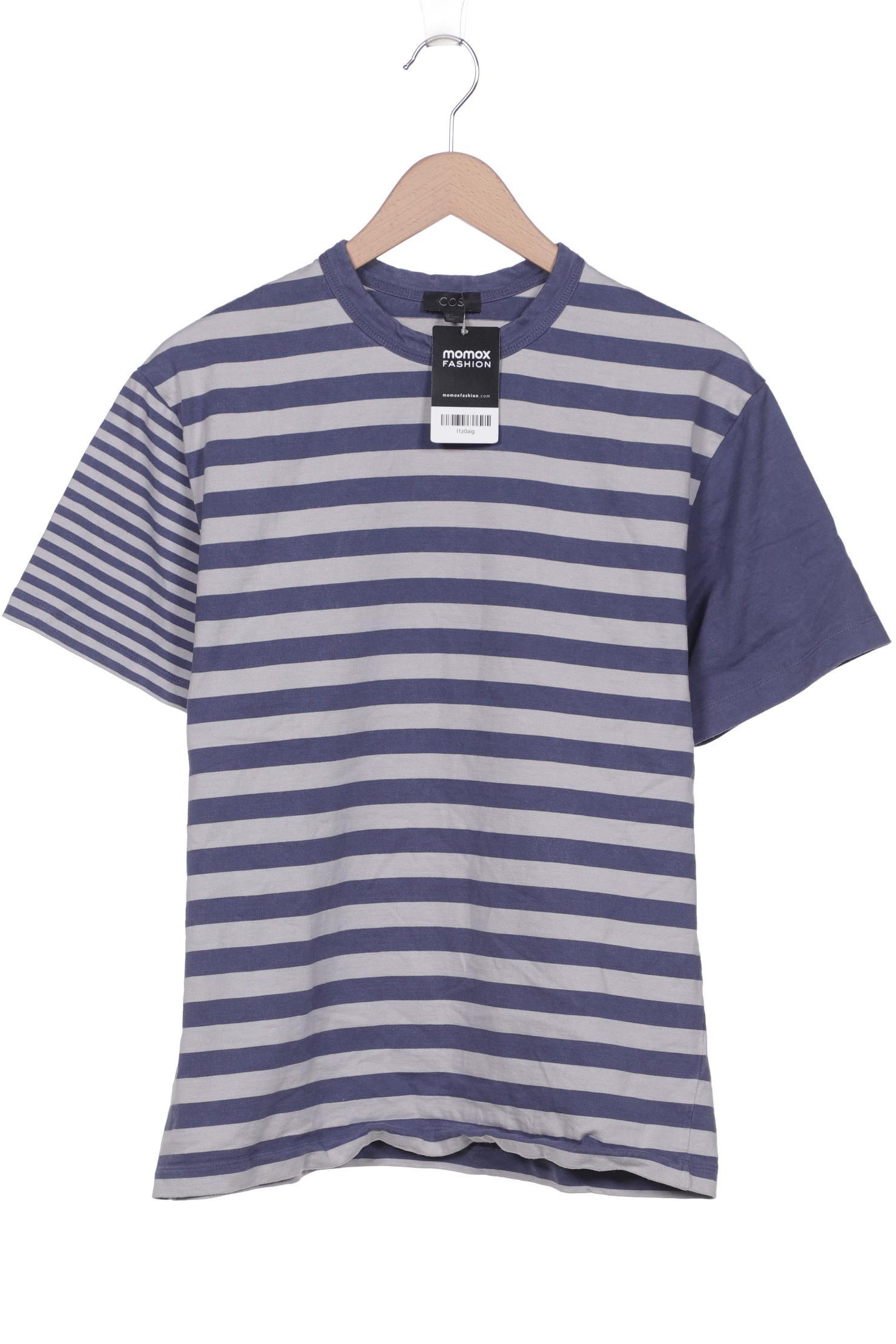 

COS Herren T-Shirt, marineblau, Gr. 46