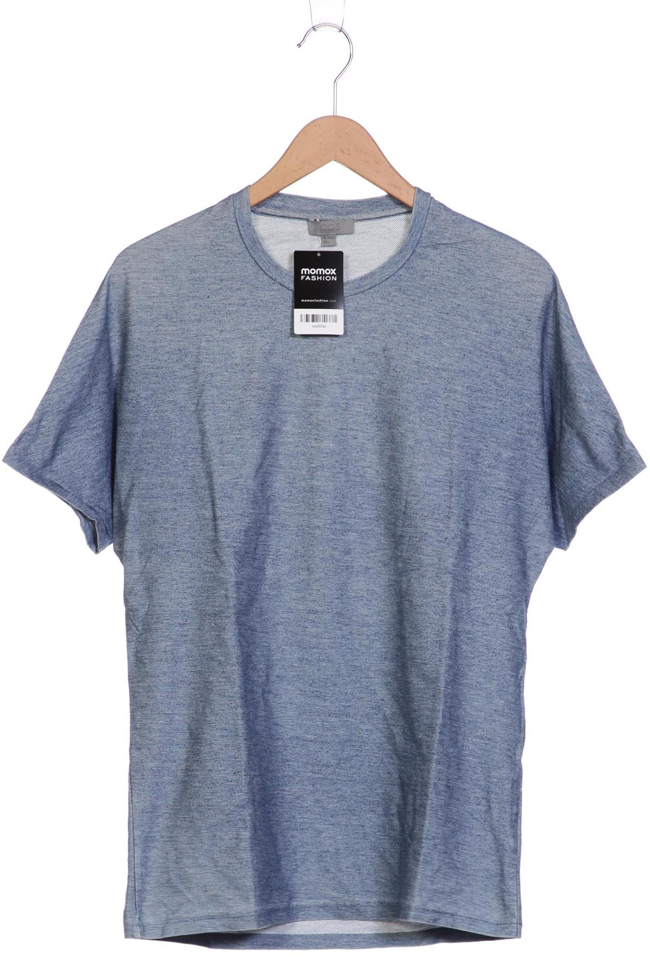 

COS Herren T-Shirt, blau, Gr. 46