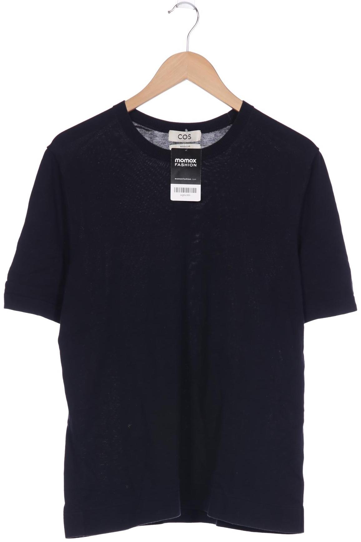 

COS Herren T-Shirt, marineblau