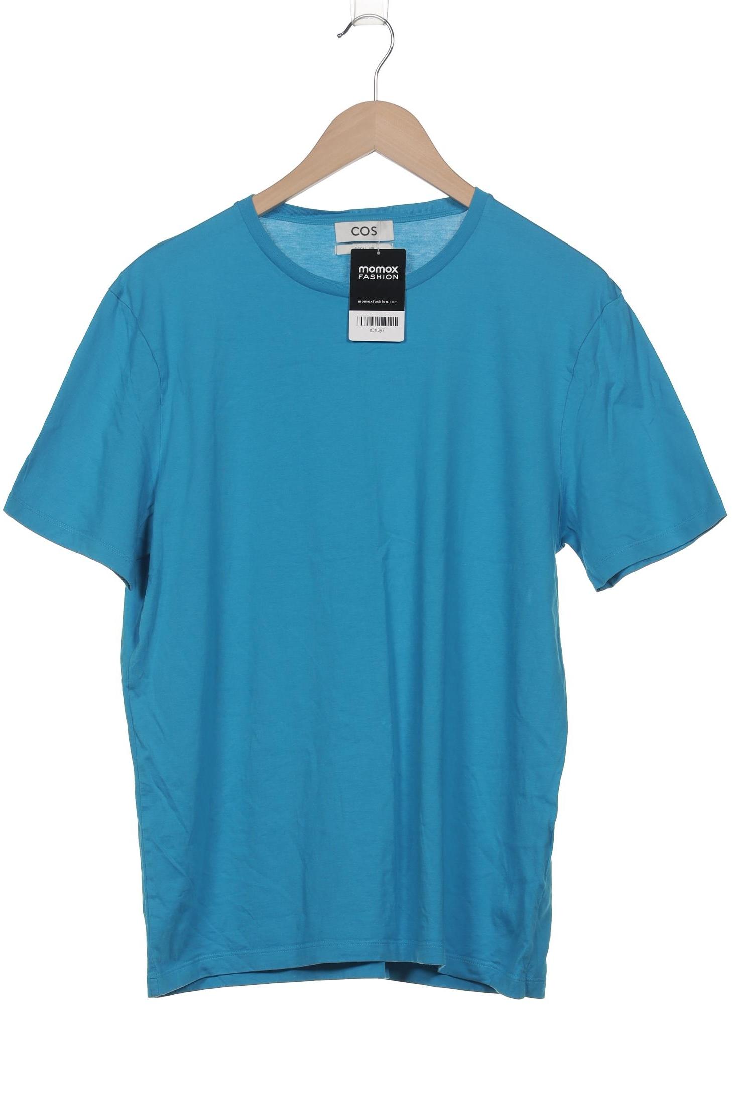 

COS Herren T-Shirt, blau, Gr. 54