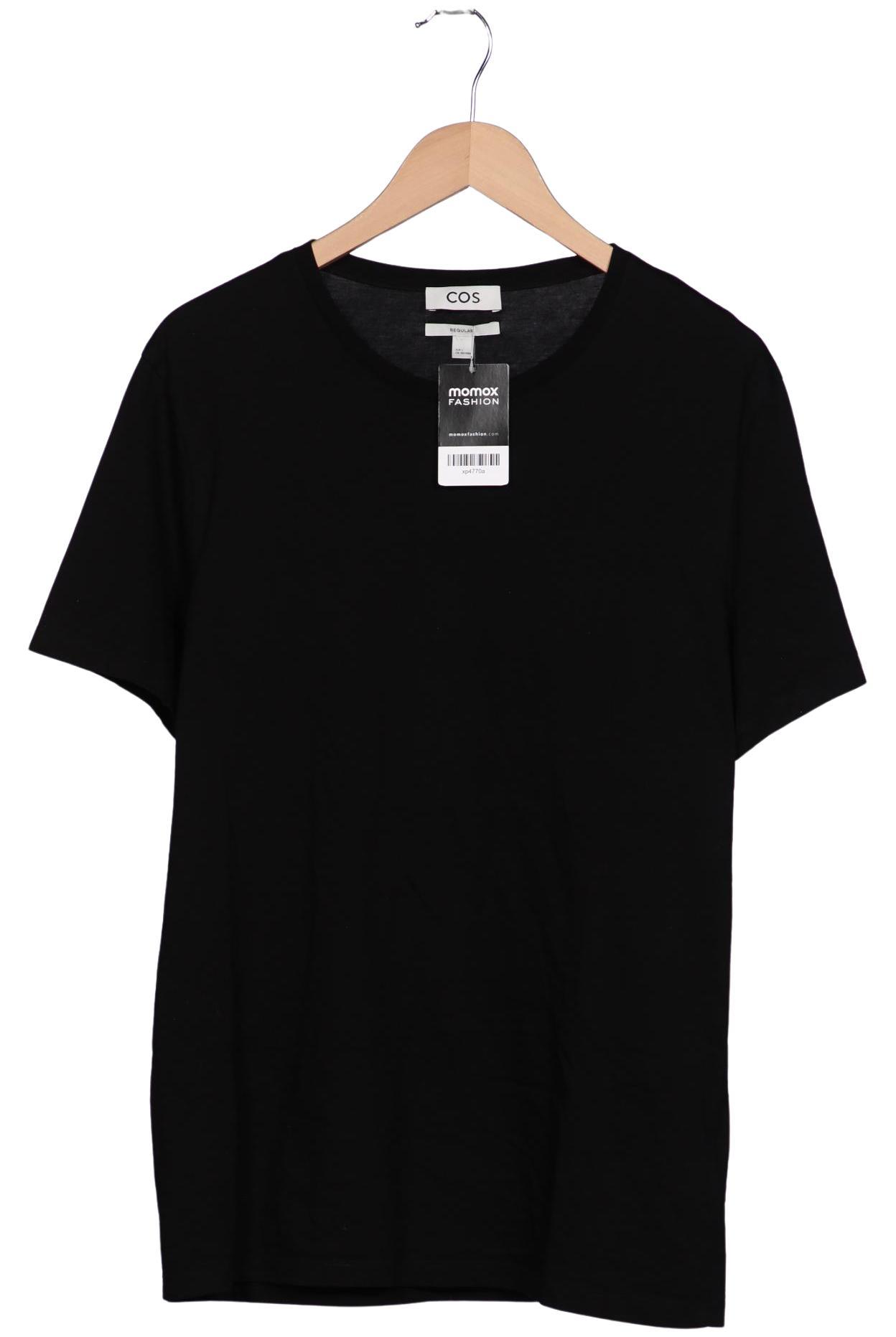 

COS Herren T-Shirt, schwarz, Gr. 52