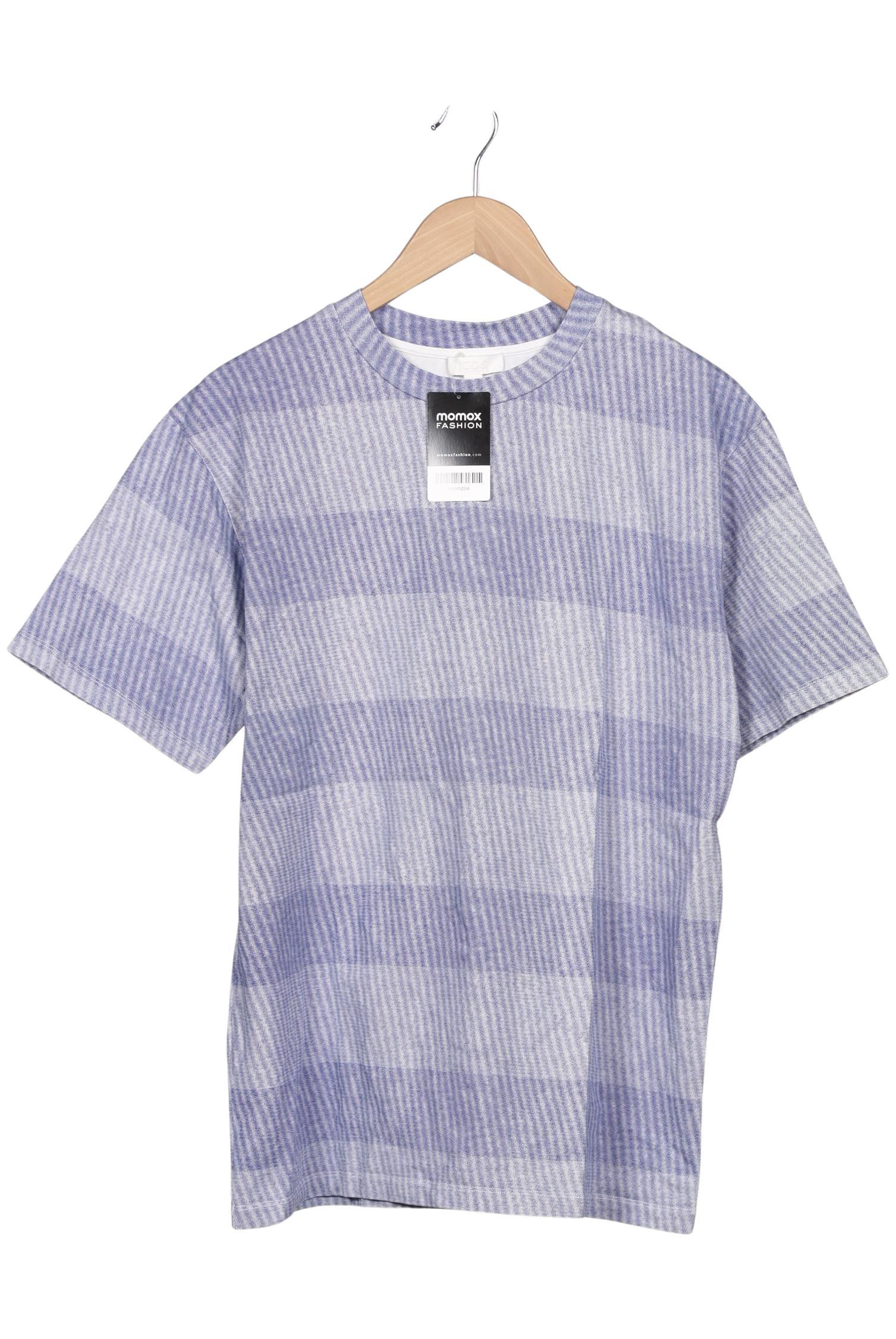 

COS Herren T-Shirt, blau, Gr. 48