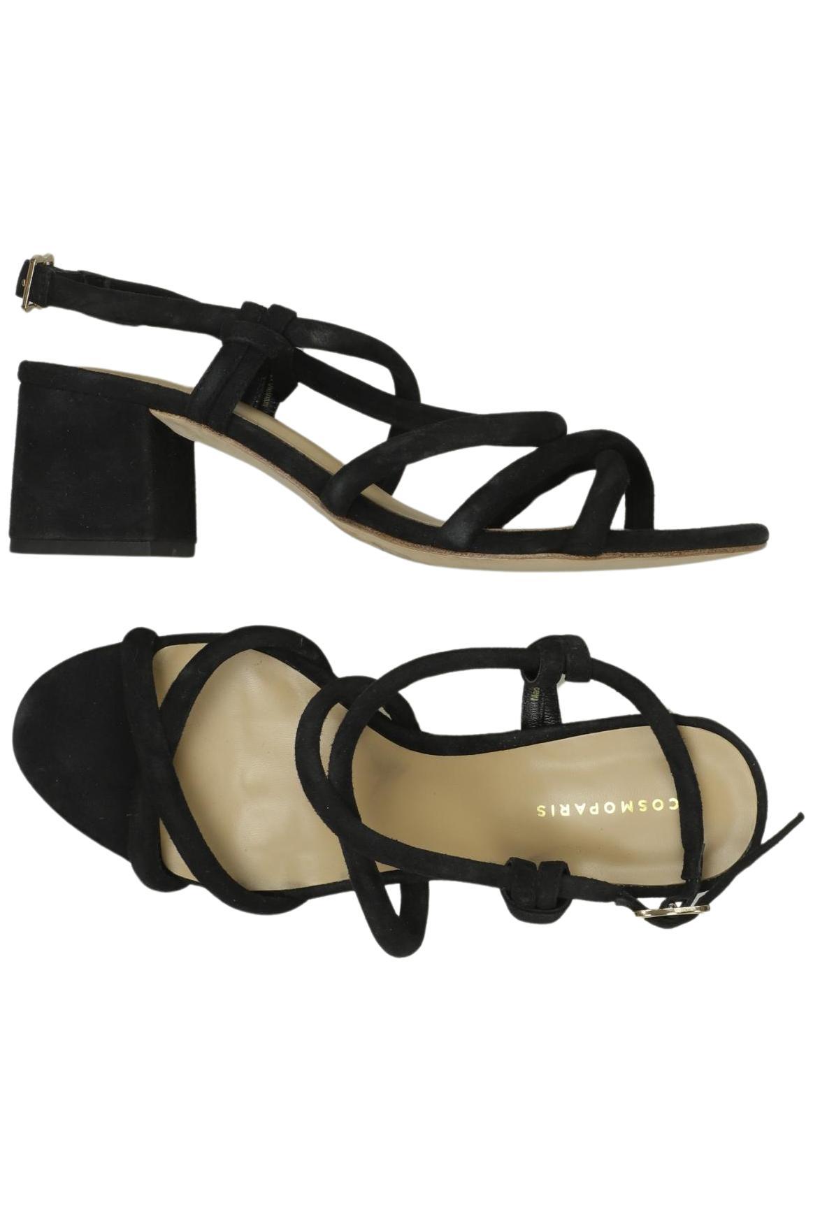 

Cosmoparis Damen Sandale, schwarz, Gr. 39