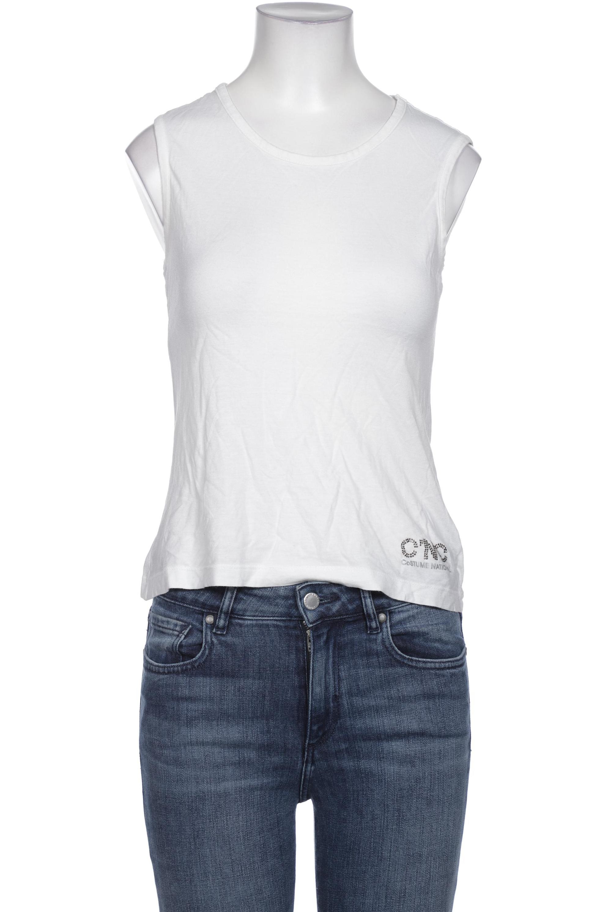 

Costume National Damen Top, weiß, Gr. 38