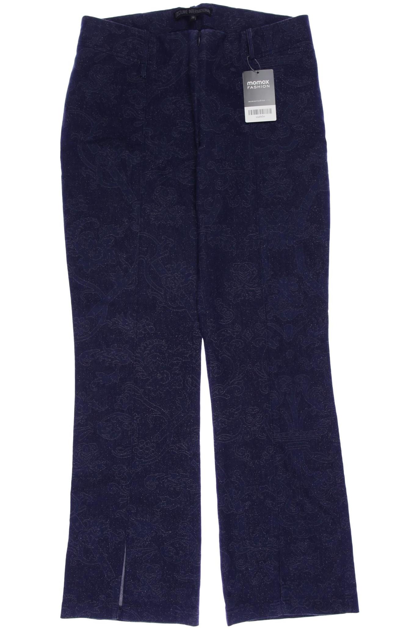 

Costume National Damen Stoffhose, blau, Gr. 38