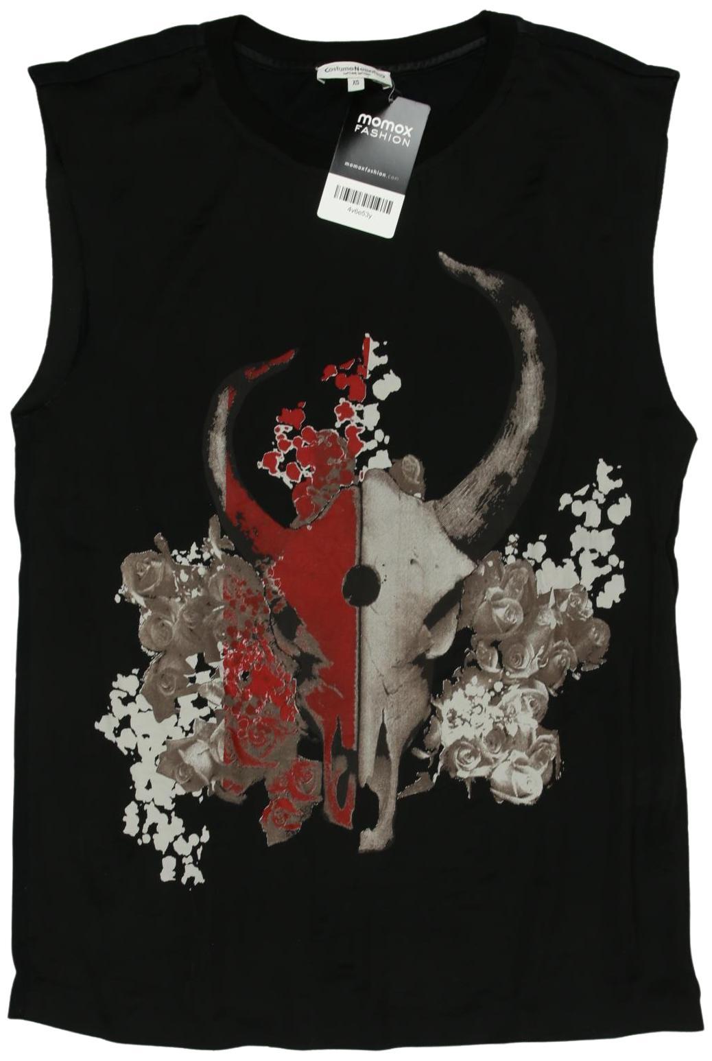 

Costume National Damen T-Shirt, schwarz, Gr. 34