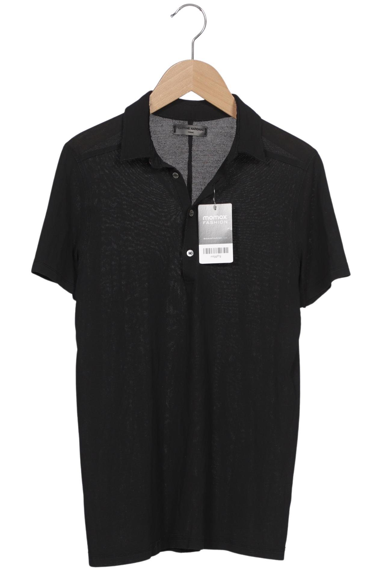 

Costume National Herren Poloshirt, schwarz, Gr. 46