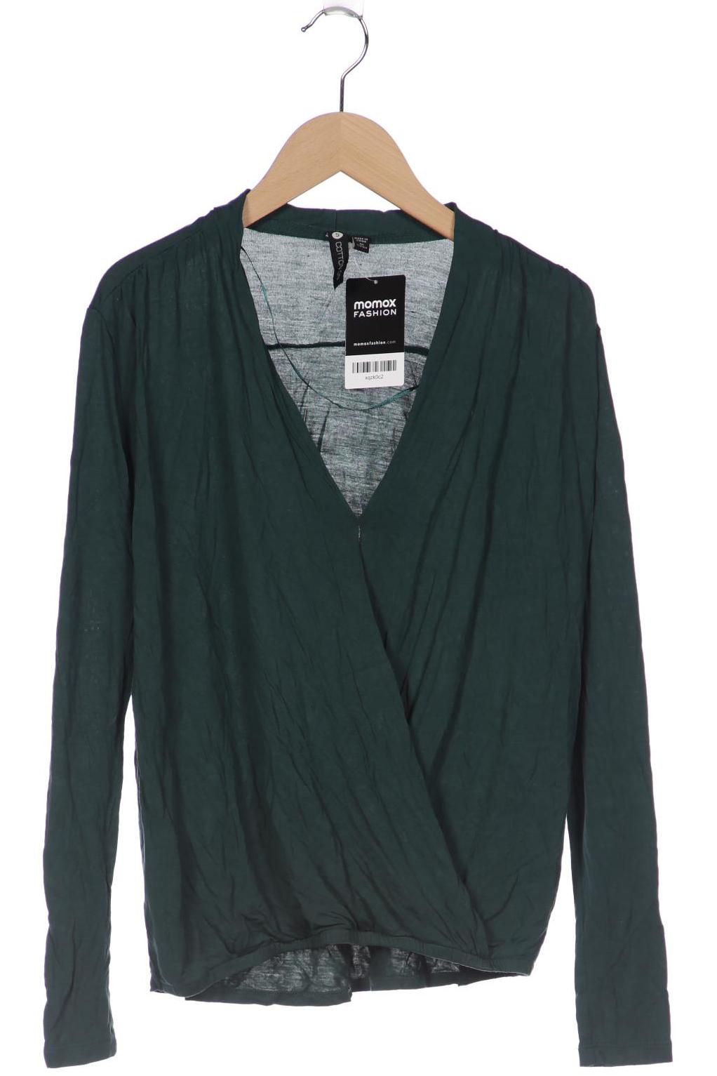 

Cotton On Damen Langarmshirt, türkis, Gr. 36