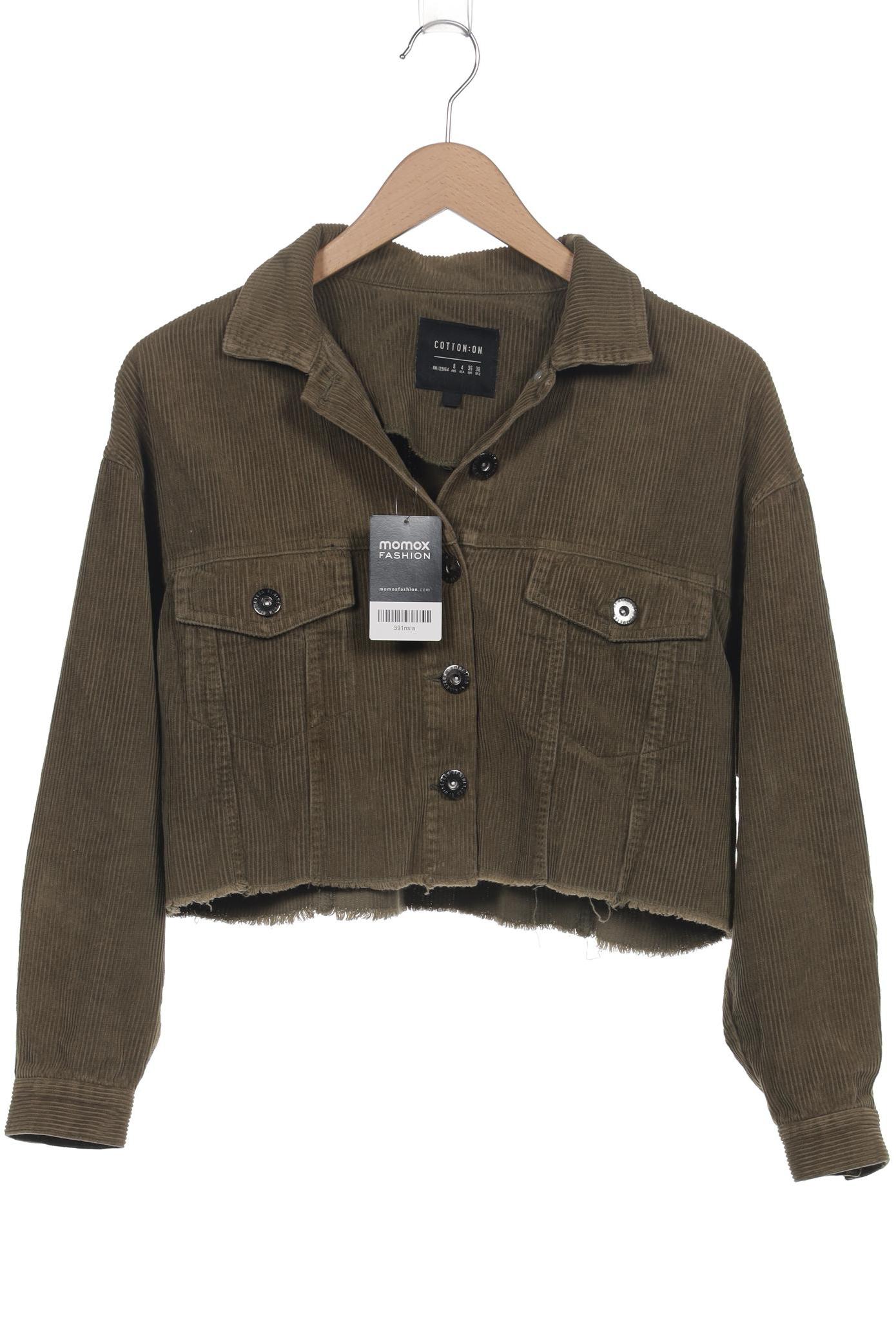 

Cotton On Damen Jacke, grün, Gr. 36
