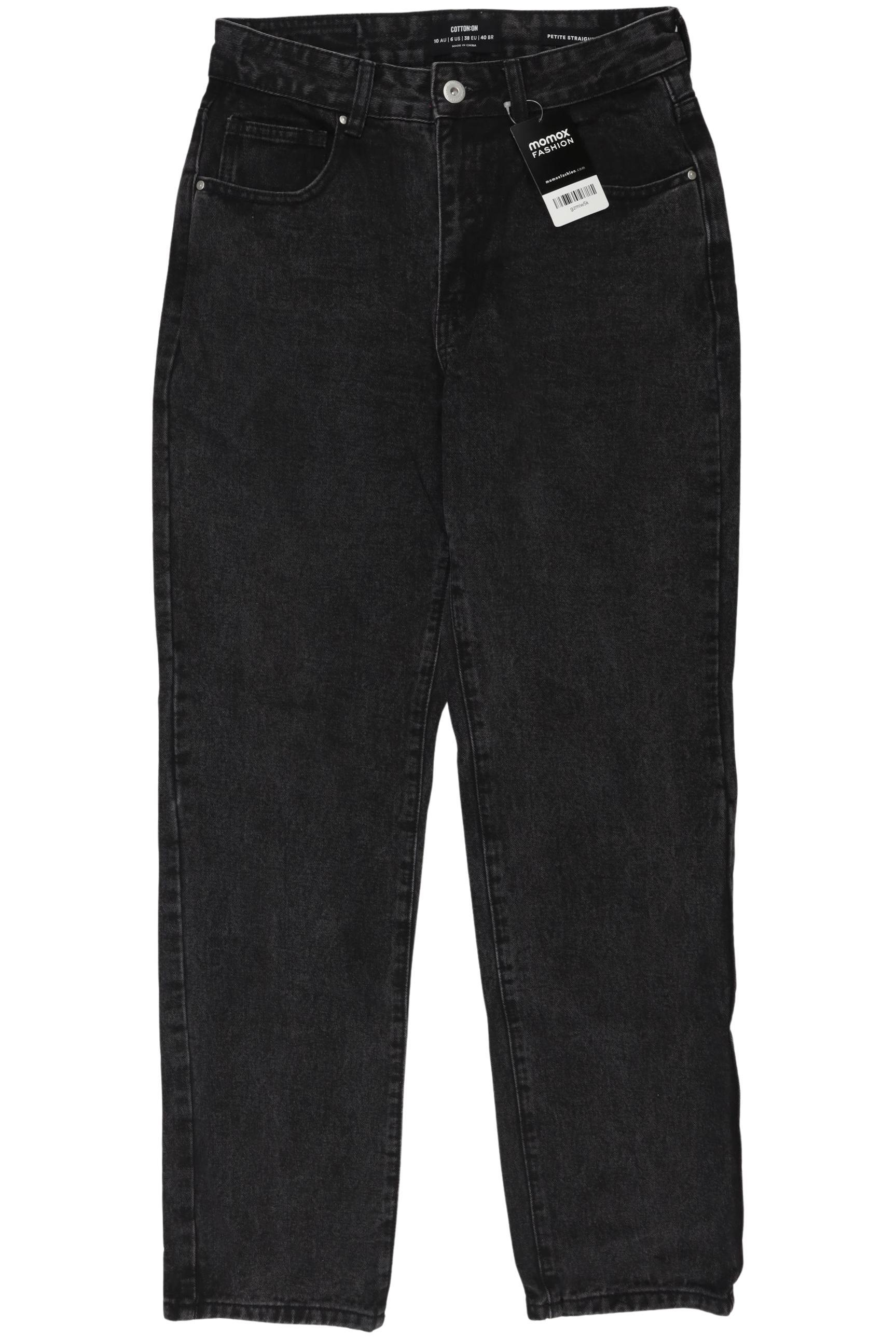 

Cotton On Damen Jeans, schwarz, Gr. 38