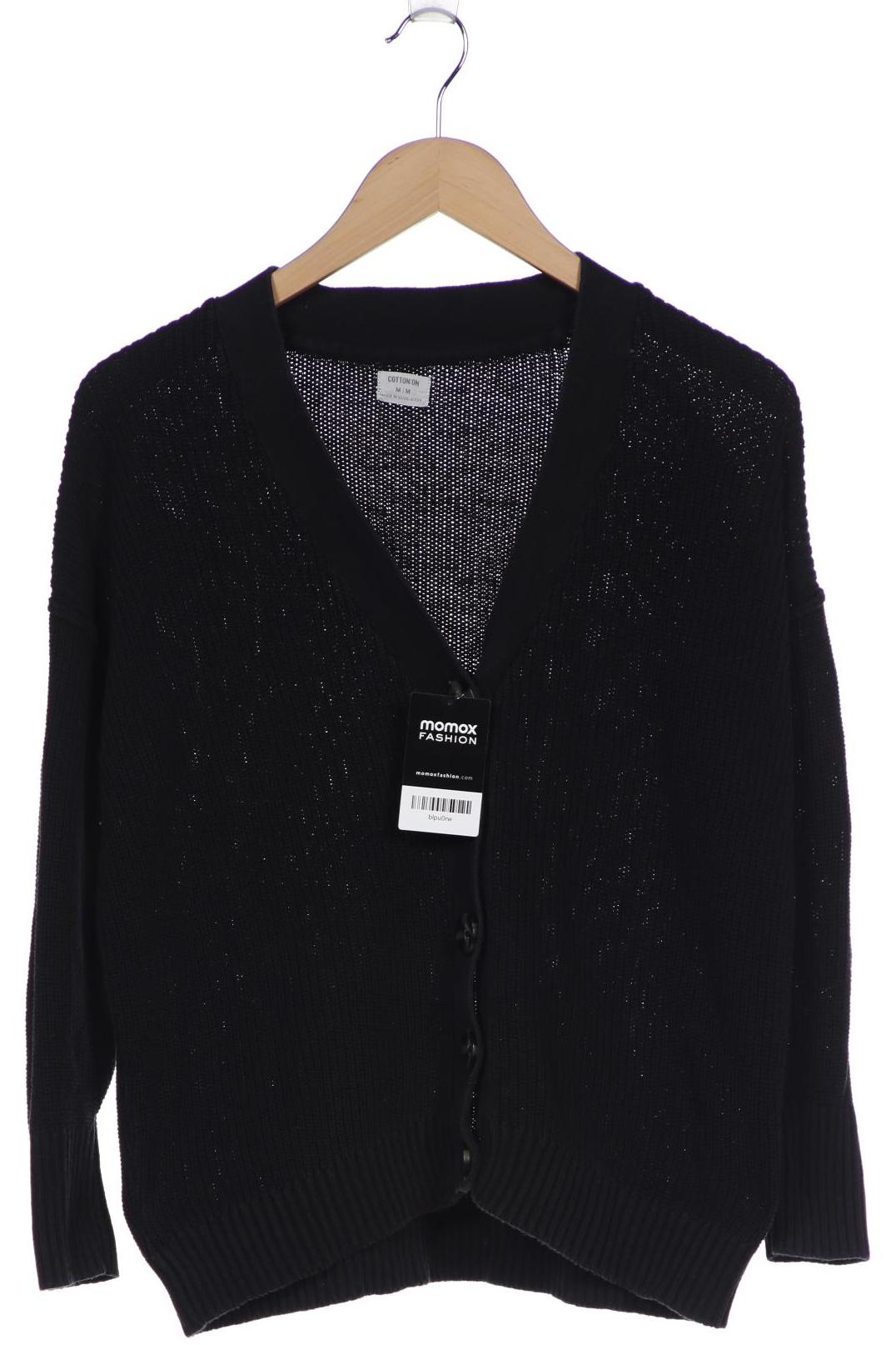 

Cotton On Damen Strickjacke, schwarz, Gr. 38