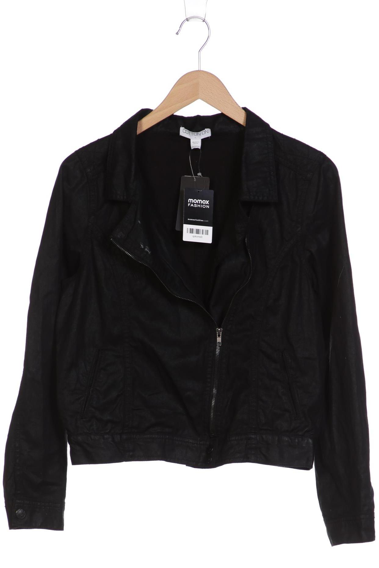 

Cotton On Damen Jacke, schwarz