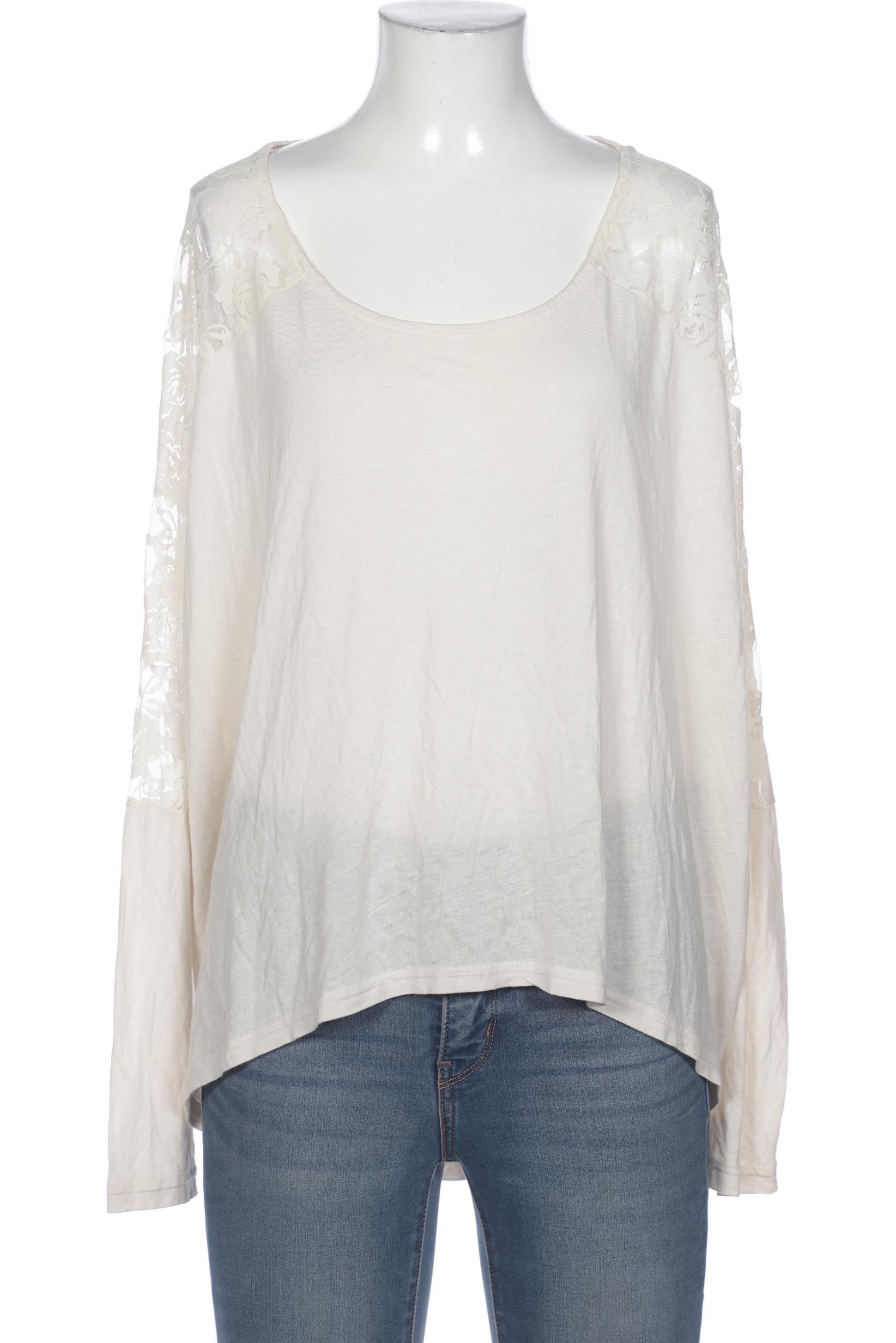 

Cotton On Damen Langarmshirt, cremeweiß, Gr. 38