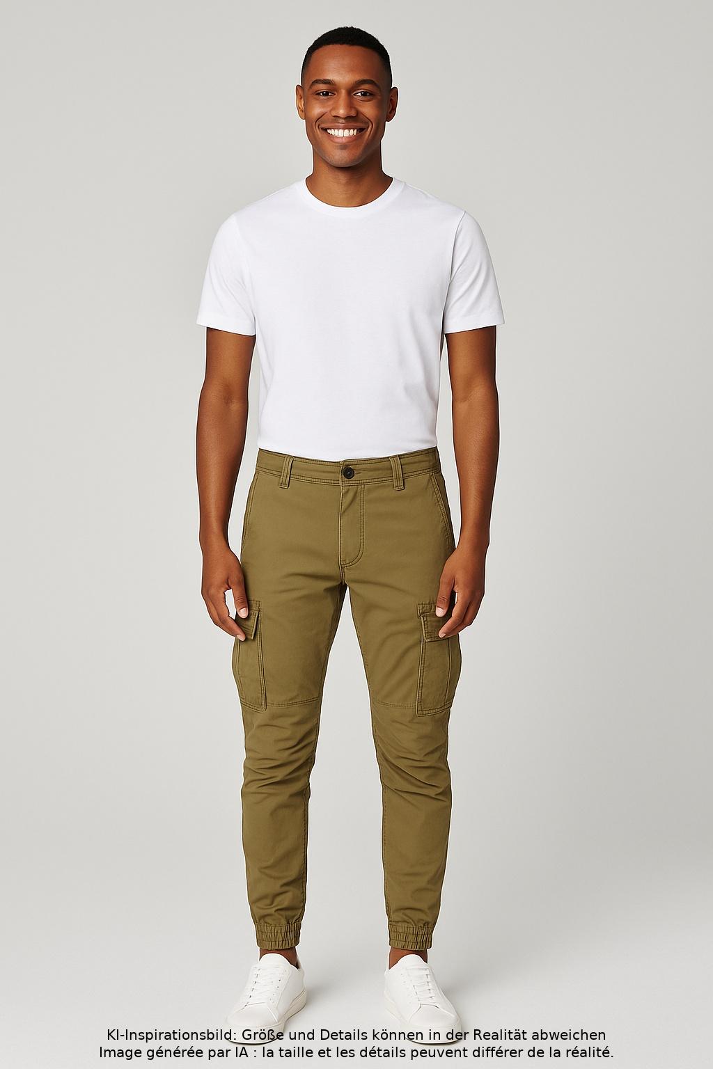 

Cotton On Herren Stoffhose, grün, Gr. 32