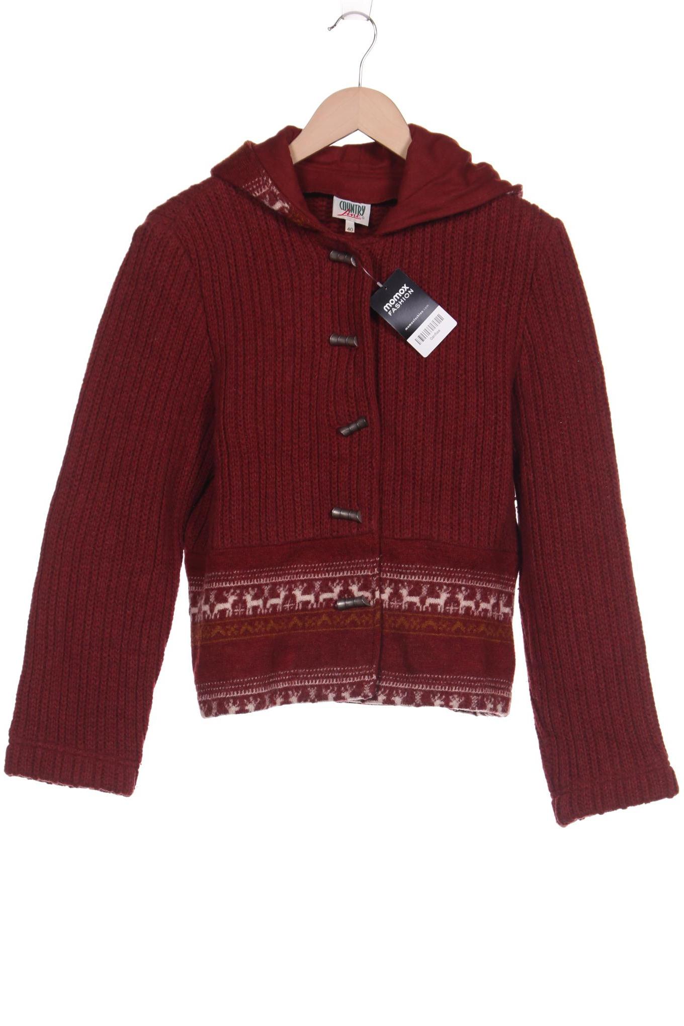

Country Line Damen Kapuzenpullover, rot