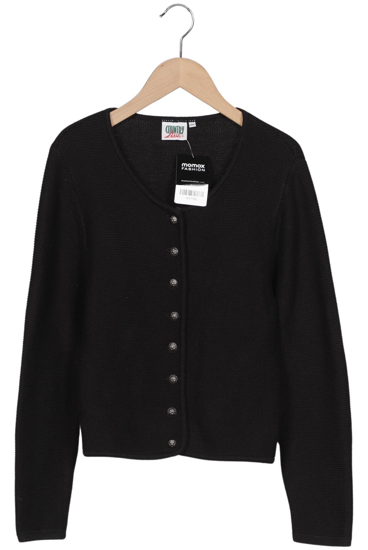 

Country Line Damen Strickjacke, schwarz, Gr. 34