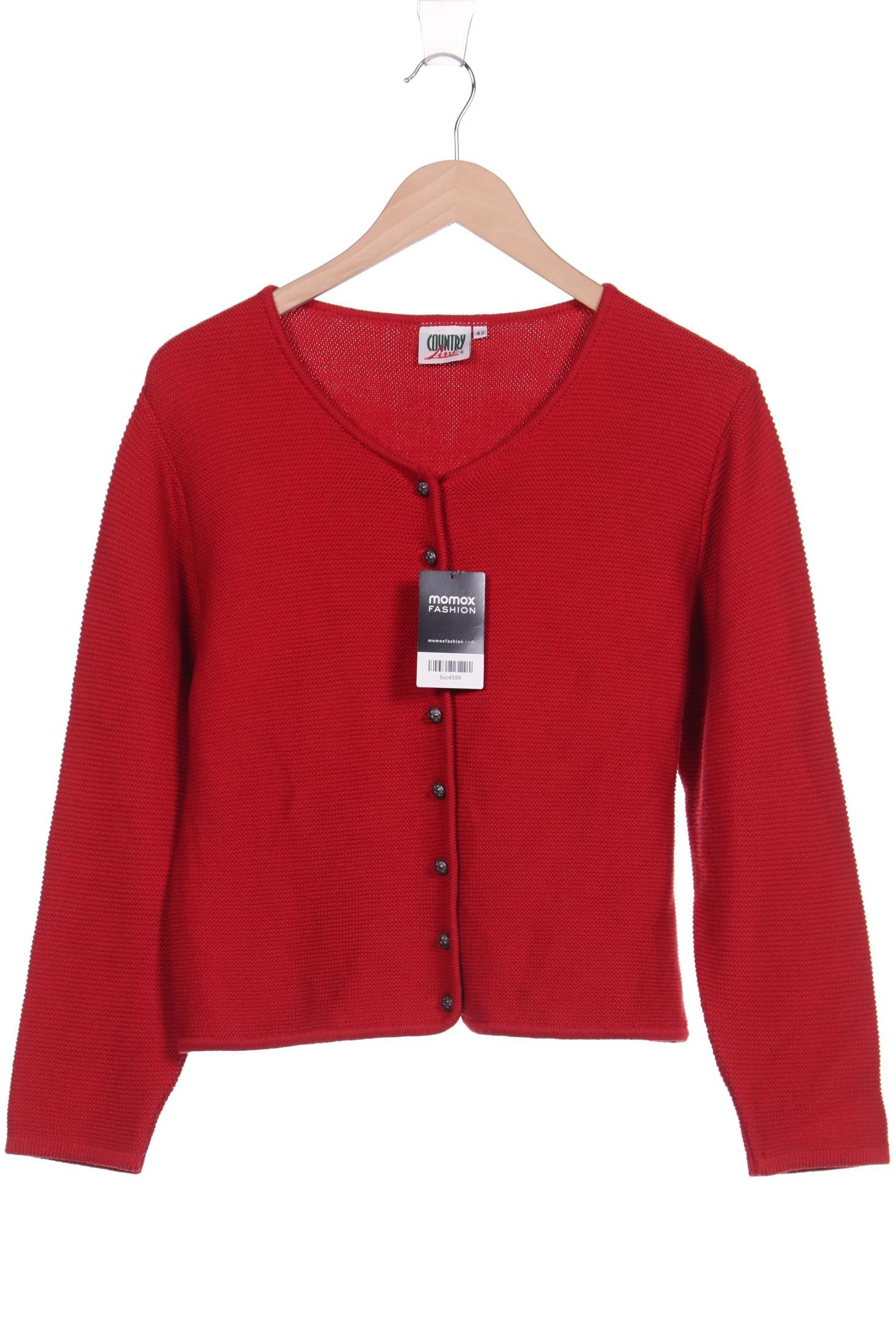 

Country Line Damen Strickjacke, rot, Gr. 42