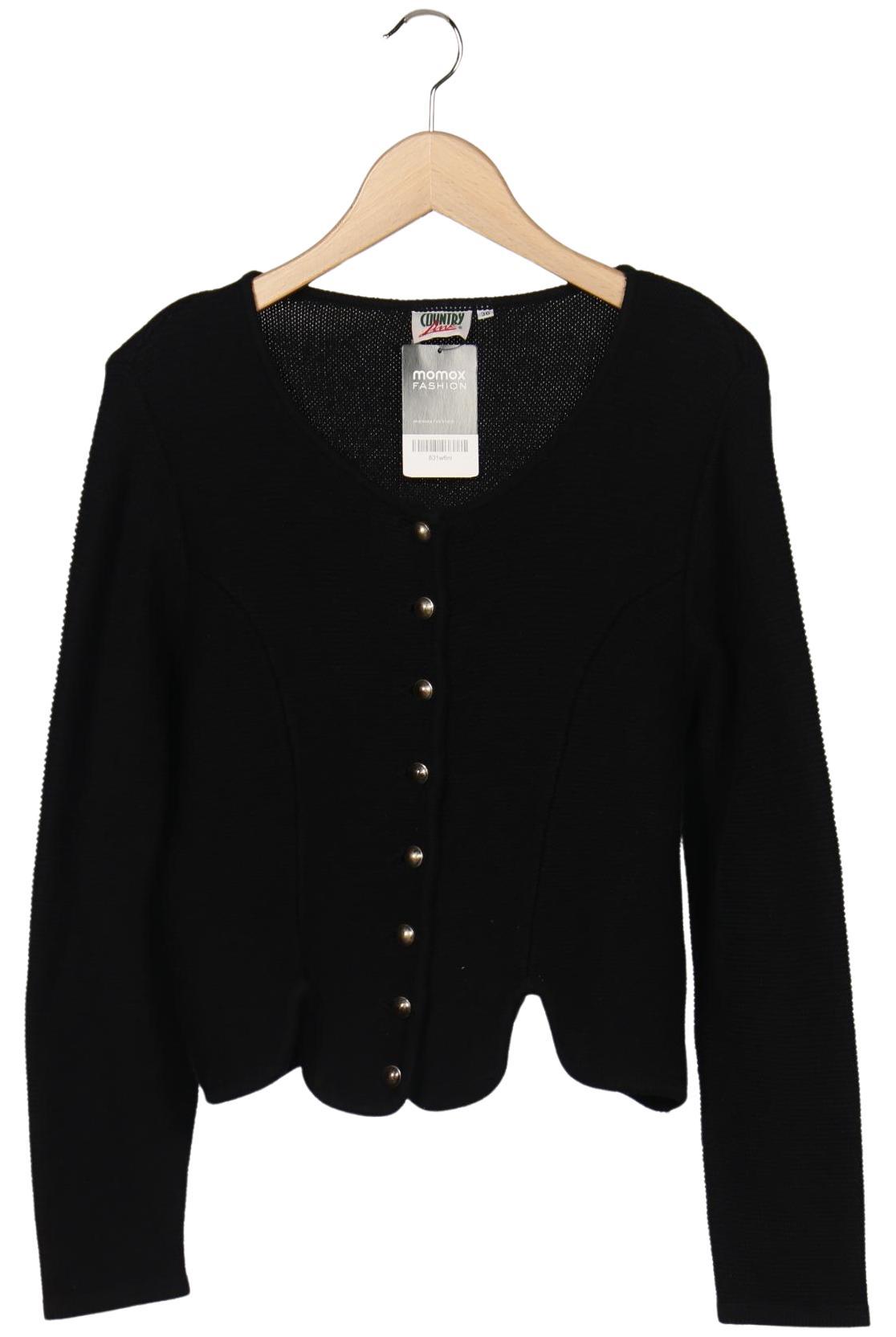 Thumbnail - Country Line Damen Strickjacke, schwarz, Gr. 36
