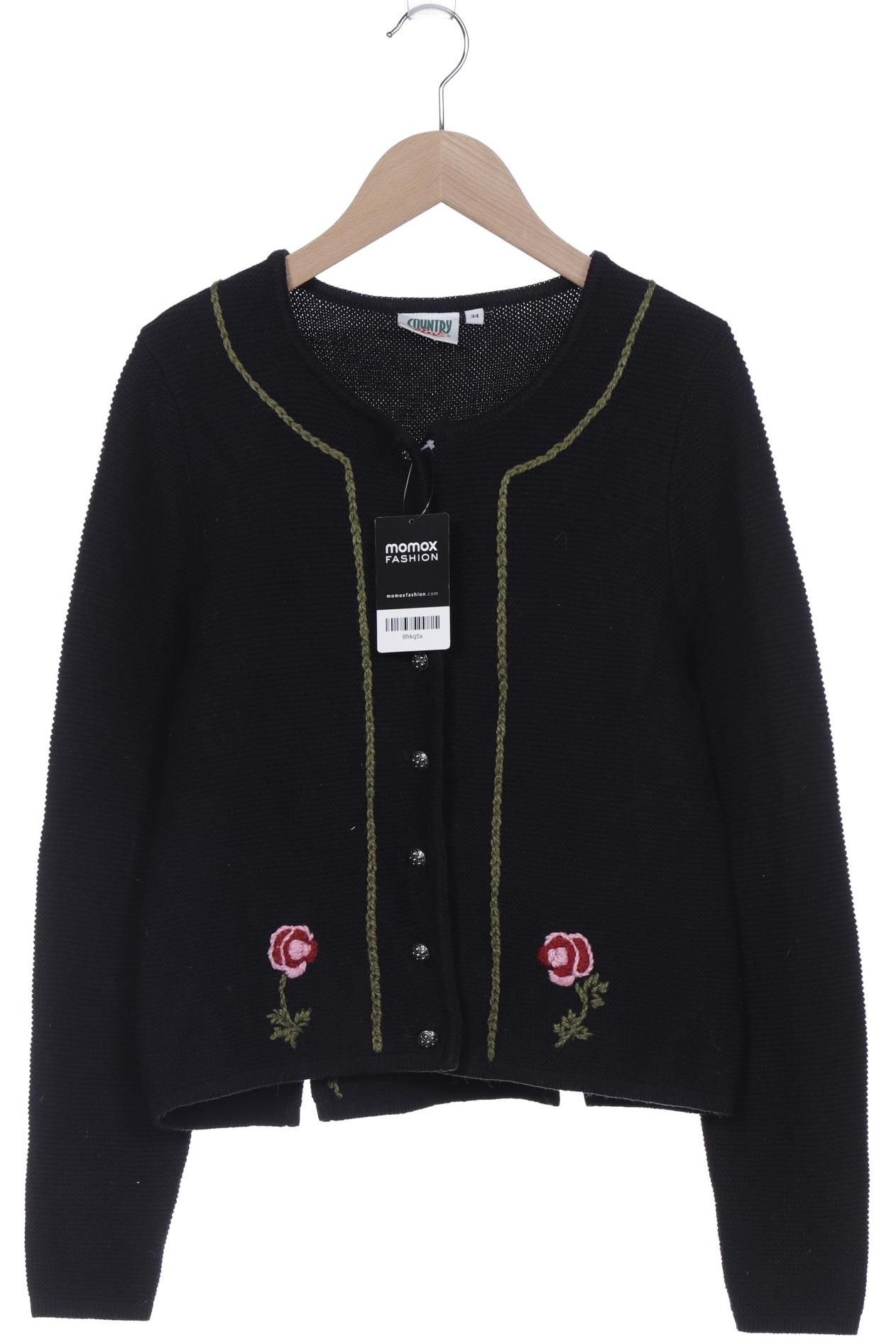 

Country Line Damen Strickjacke, schwarz, Gr. 34