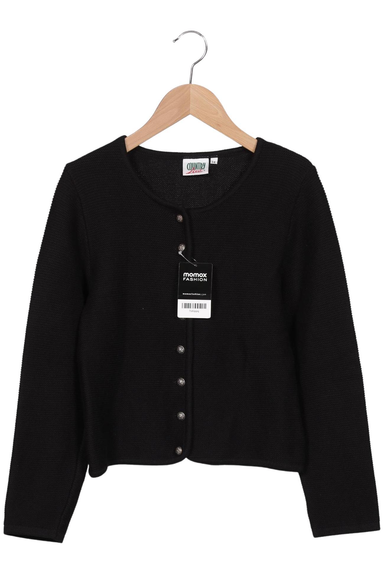 

Country Line Damen Strickjacke, schwarz, Gr. 34