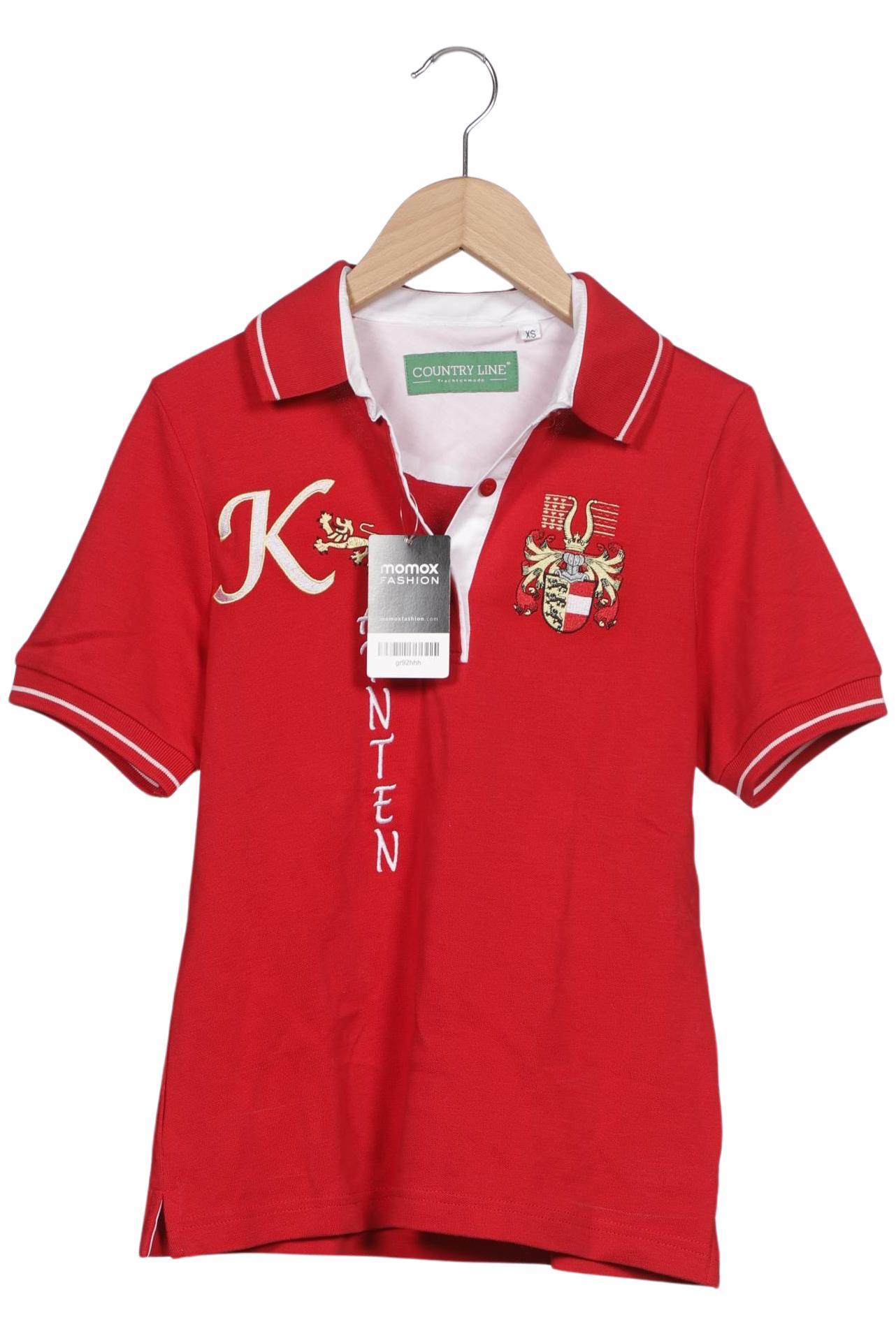 

Country Line Damen Poloshirt, rot, Gr. 34