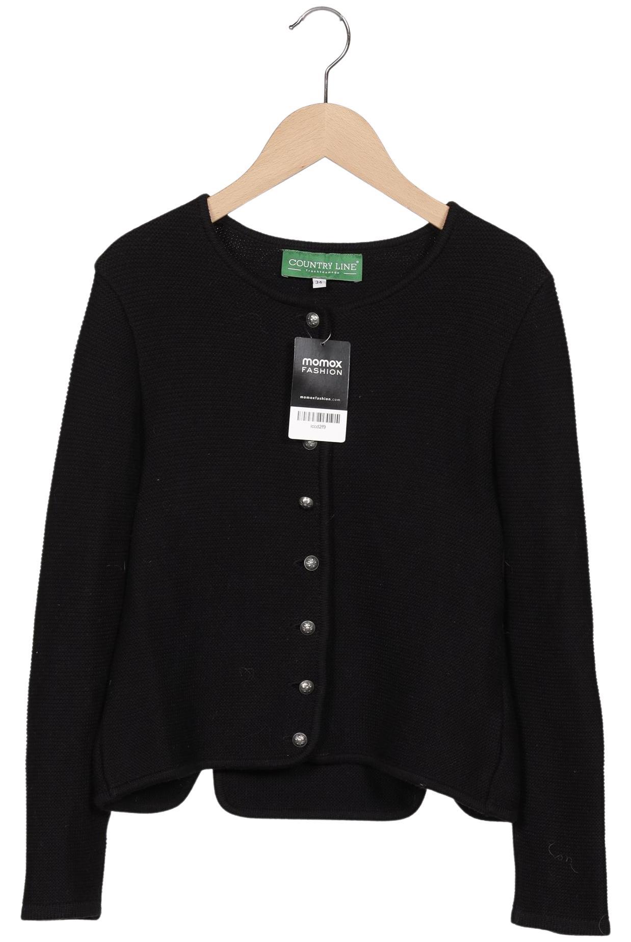 

Country Line Damen Strickjacke, schwarz, Gr. 34