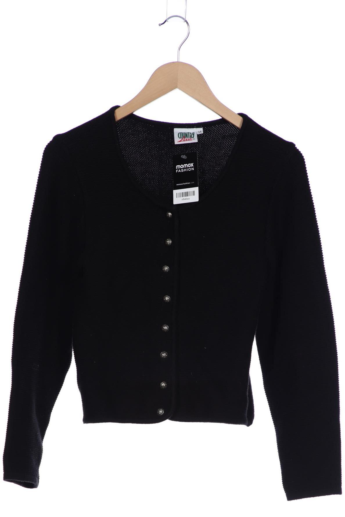 

Country Line Damen Strickjacke, schwarz, Gr. 34