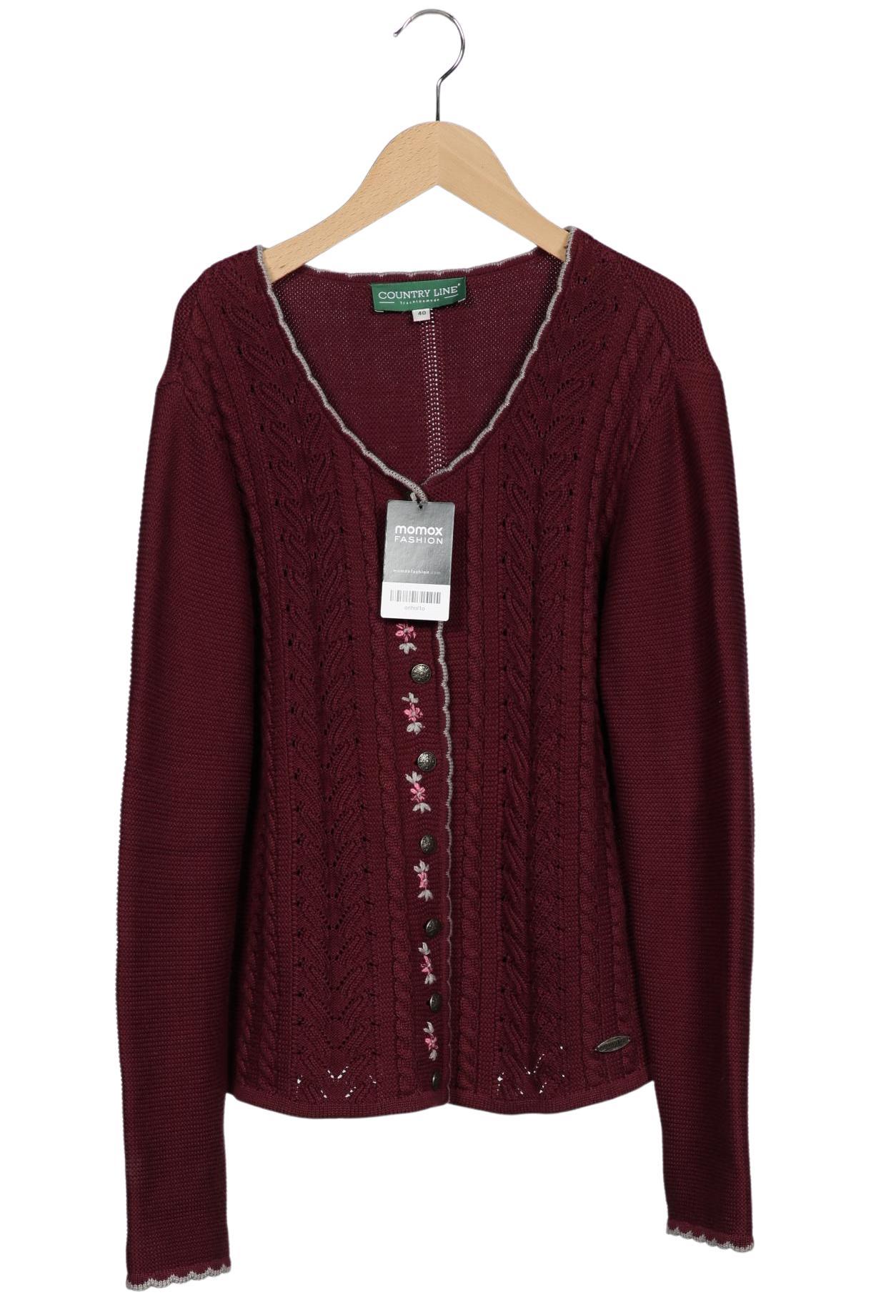 

Country Line Damen Strickjacke, bordeaux, Gr. 40