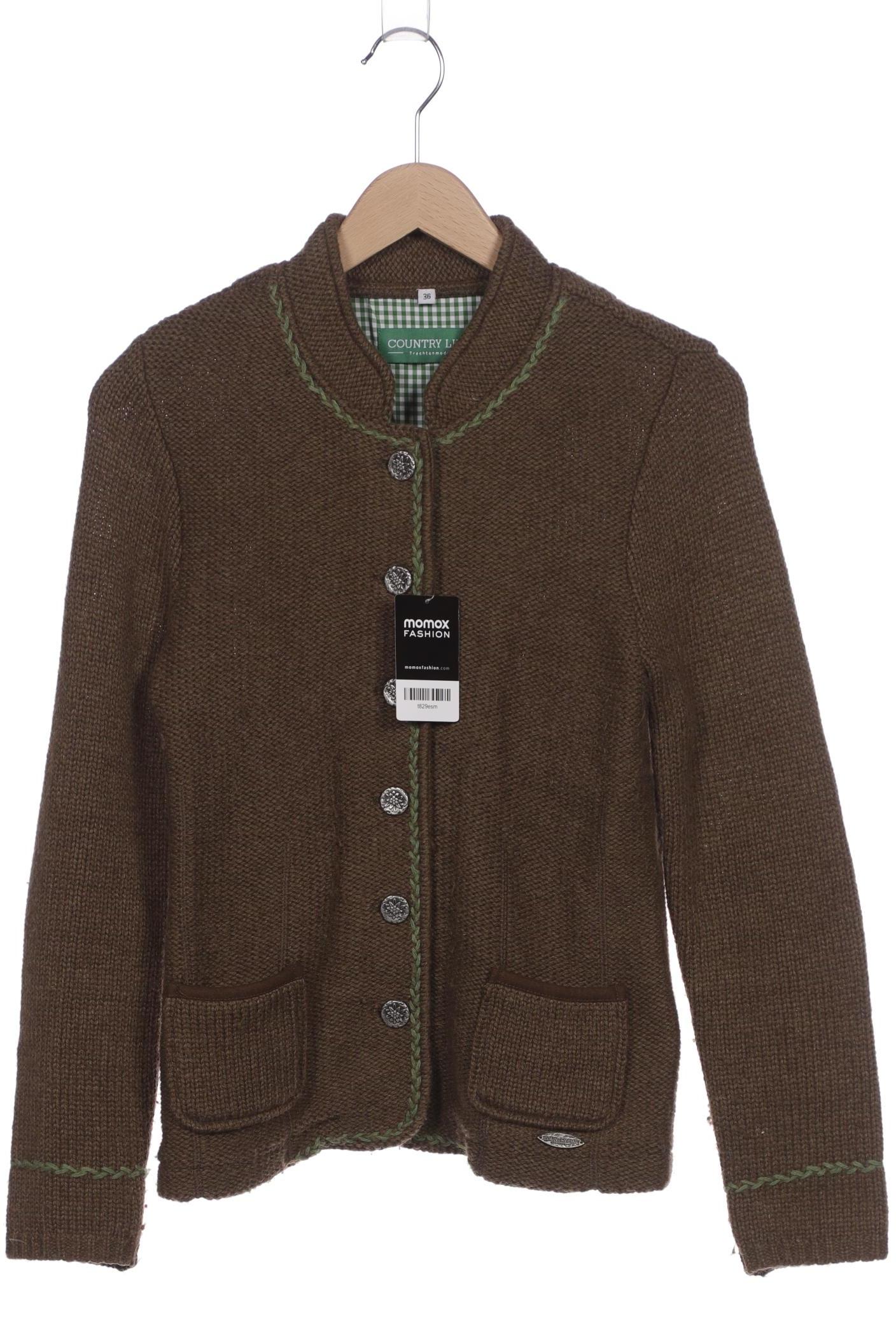 

Country Line Damen Strickjacke, grün, Gr. 36