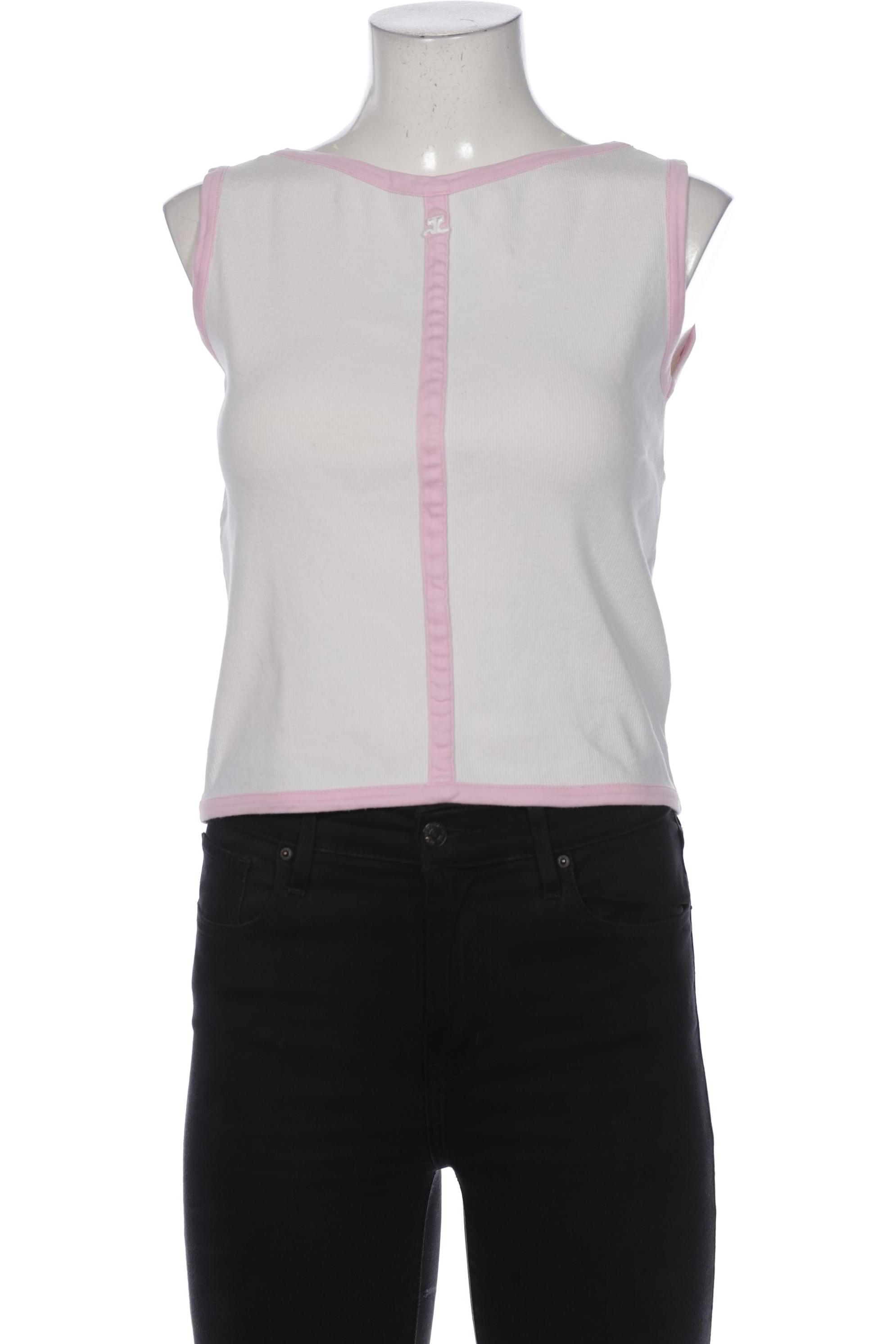 

Courrèges Damen Top, weiß, Gr. 42