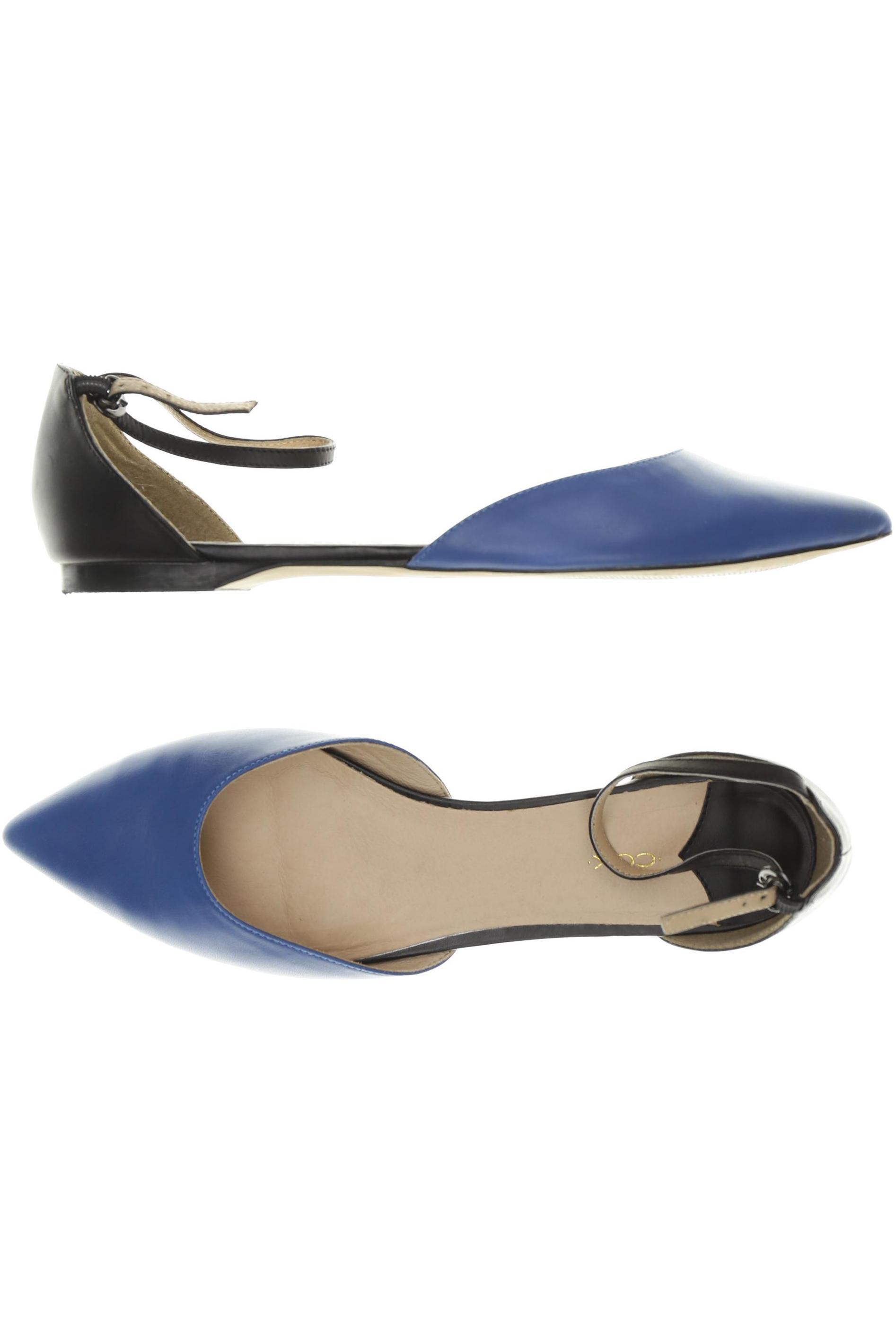 

Cox Damen Ballerinas, blau, Gr. 40
