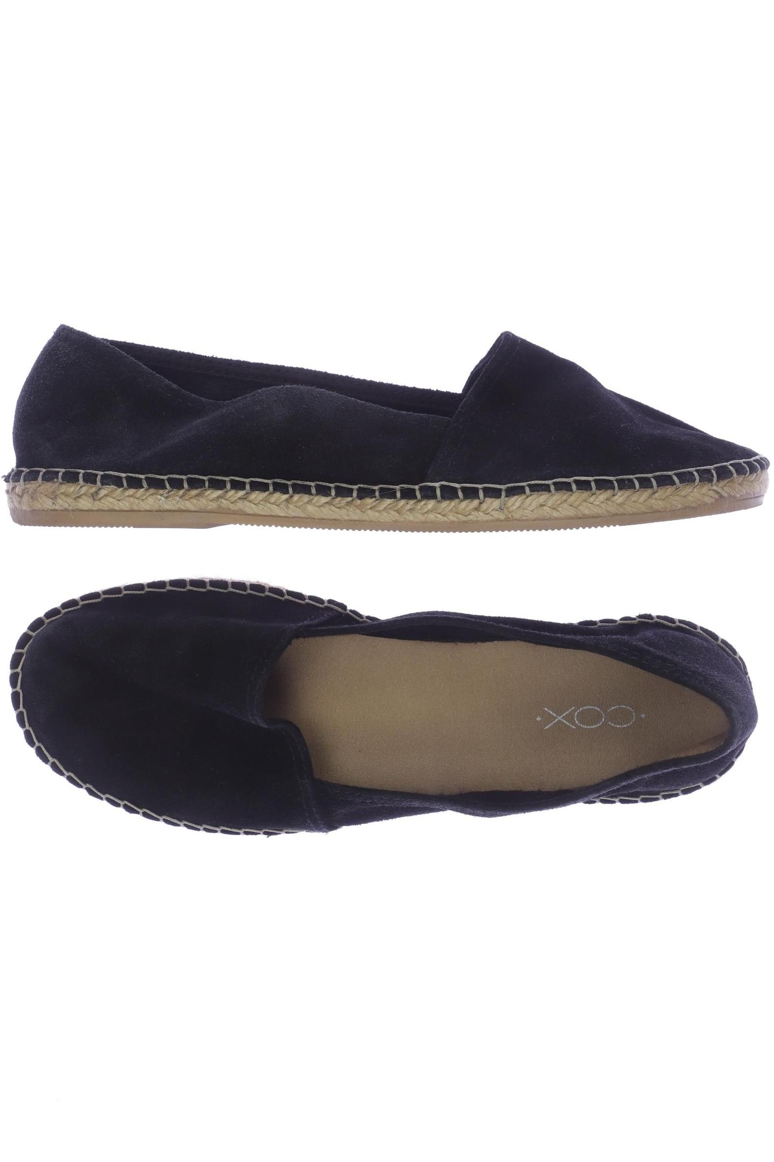 

Cox Damen Ballerinas, schwarz, Gr. 38