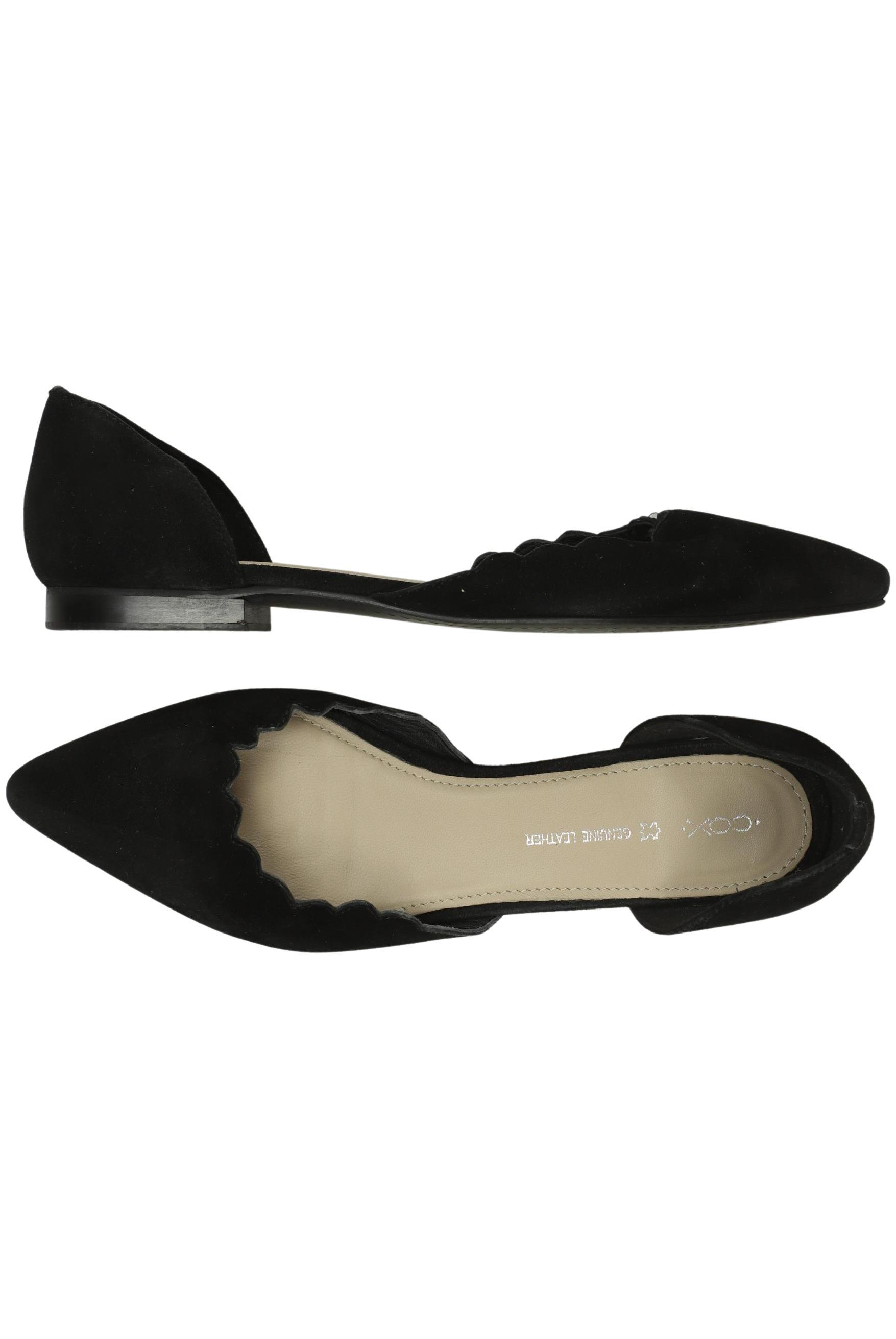 

Cox Damen Ballerinas, schwarz, Gr. 40