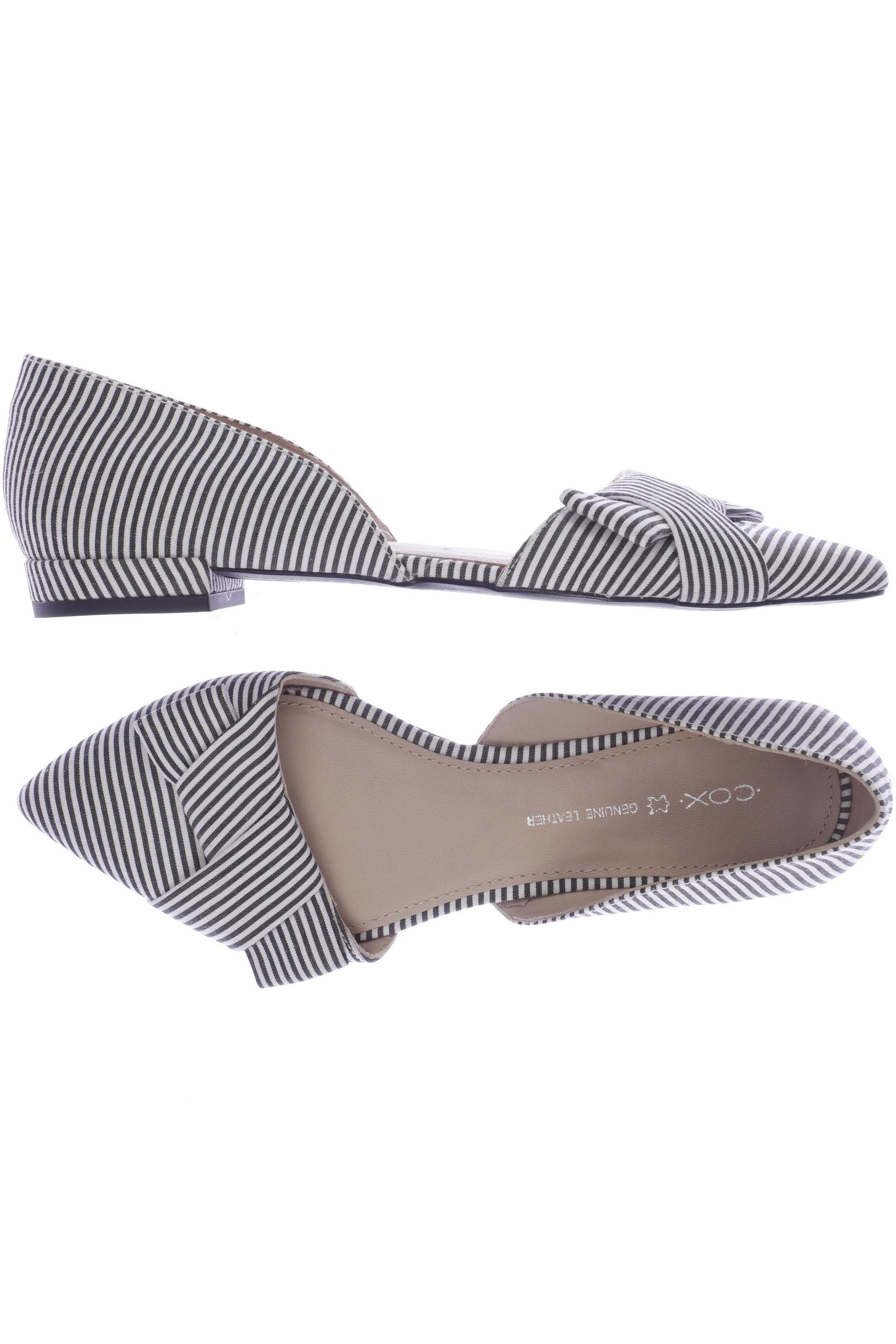 

Cox Damen Ballerinas, grau, Gr. 38