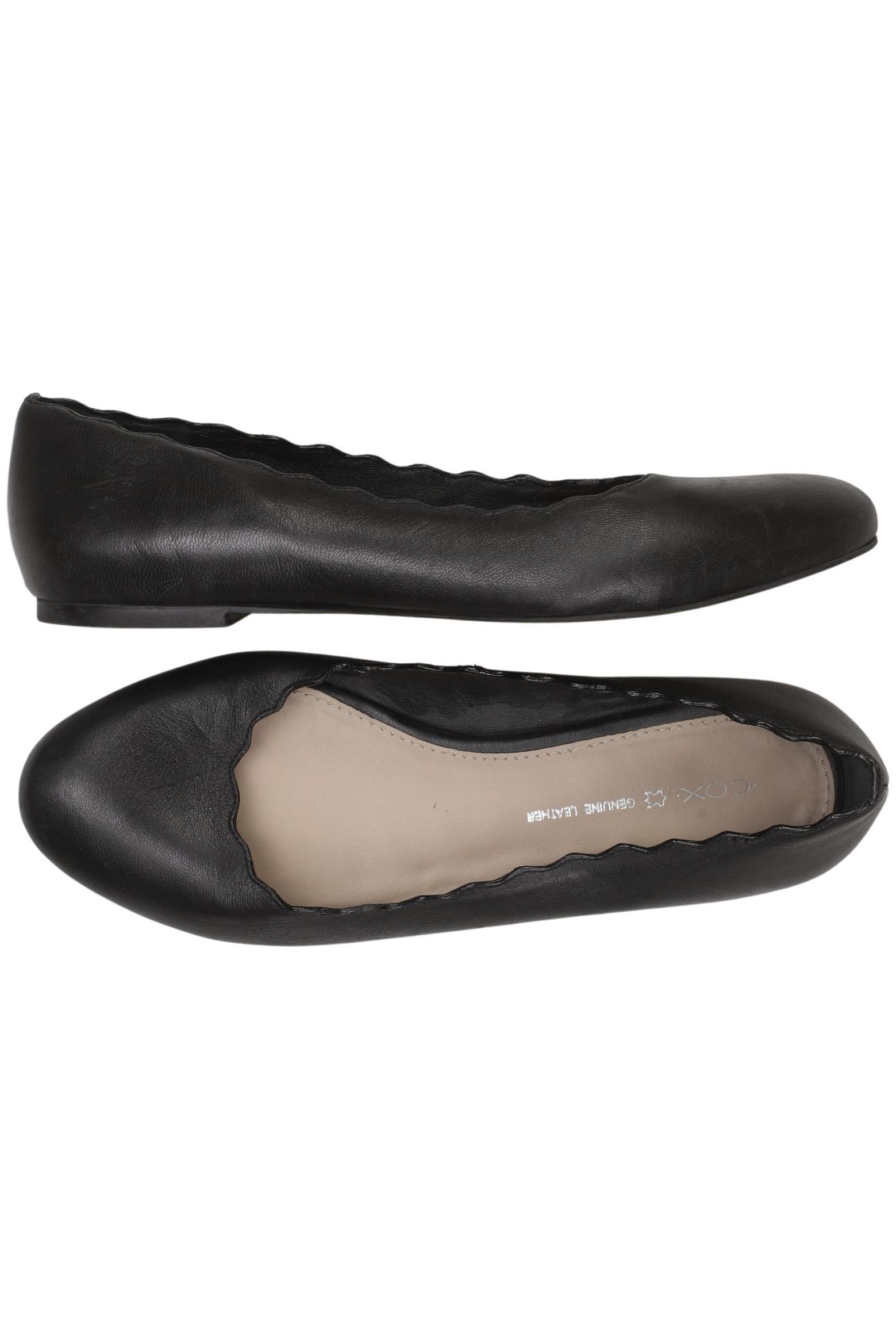 

Cox Damen Ballerinas, schwarz, Gr. 40