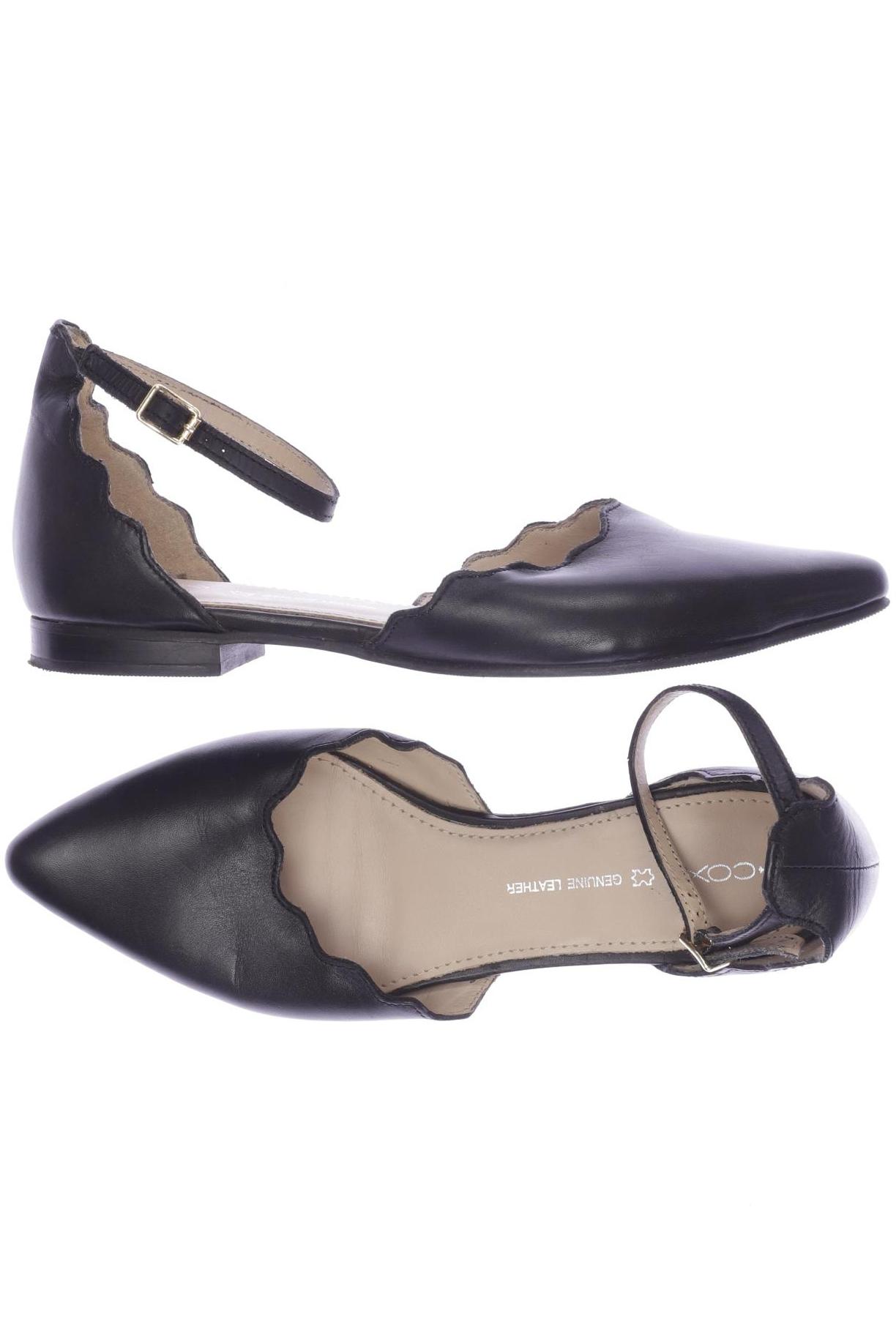

Cox Damen Ballerinas, schwarz