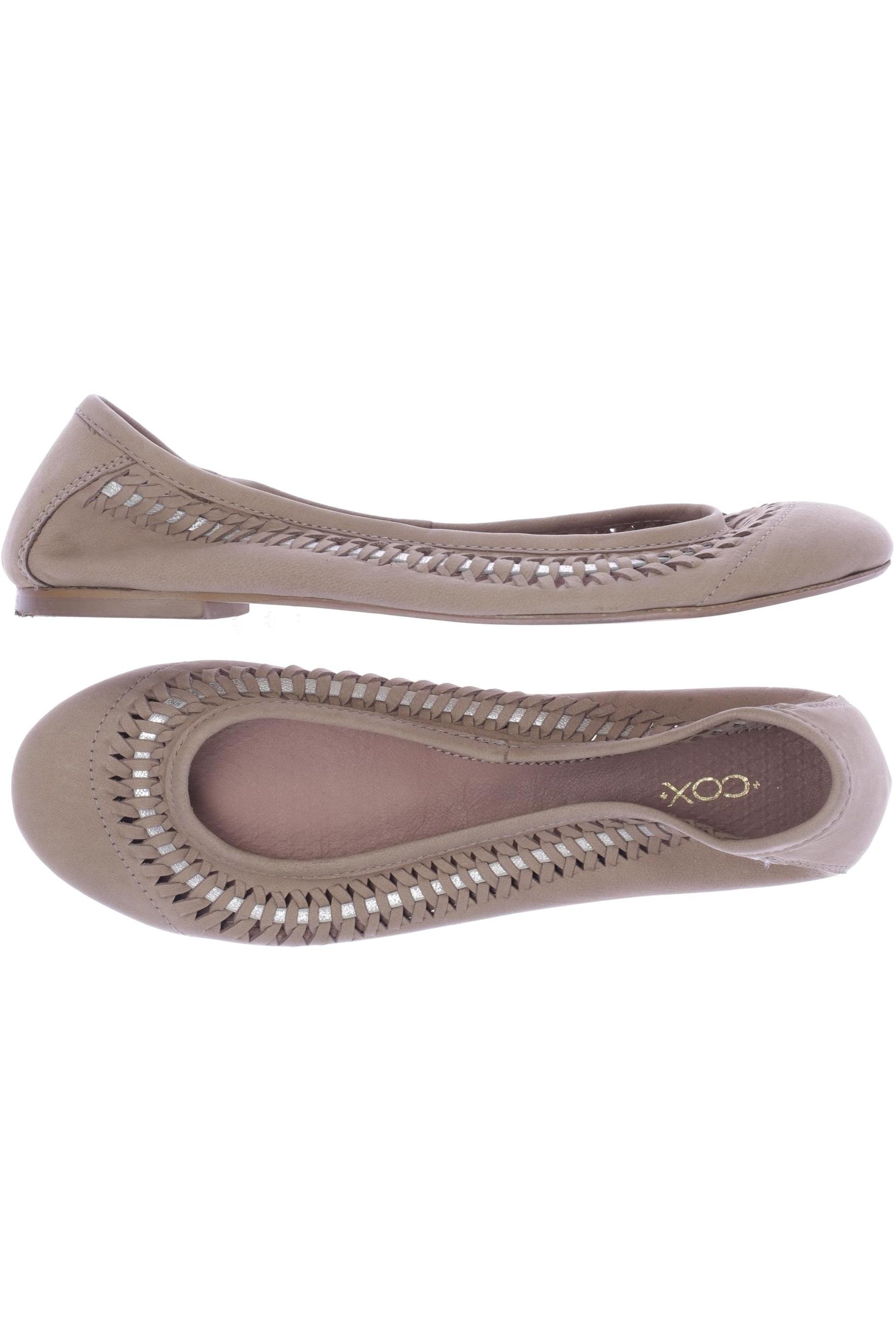 

Cox Damen Ballerinas, beige, Gr. 38