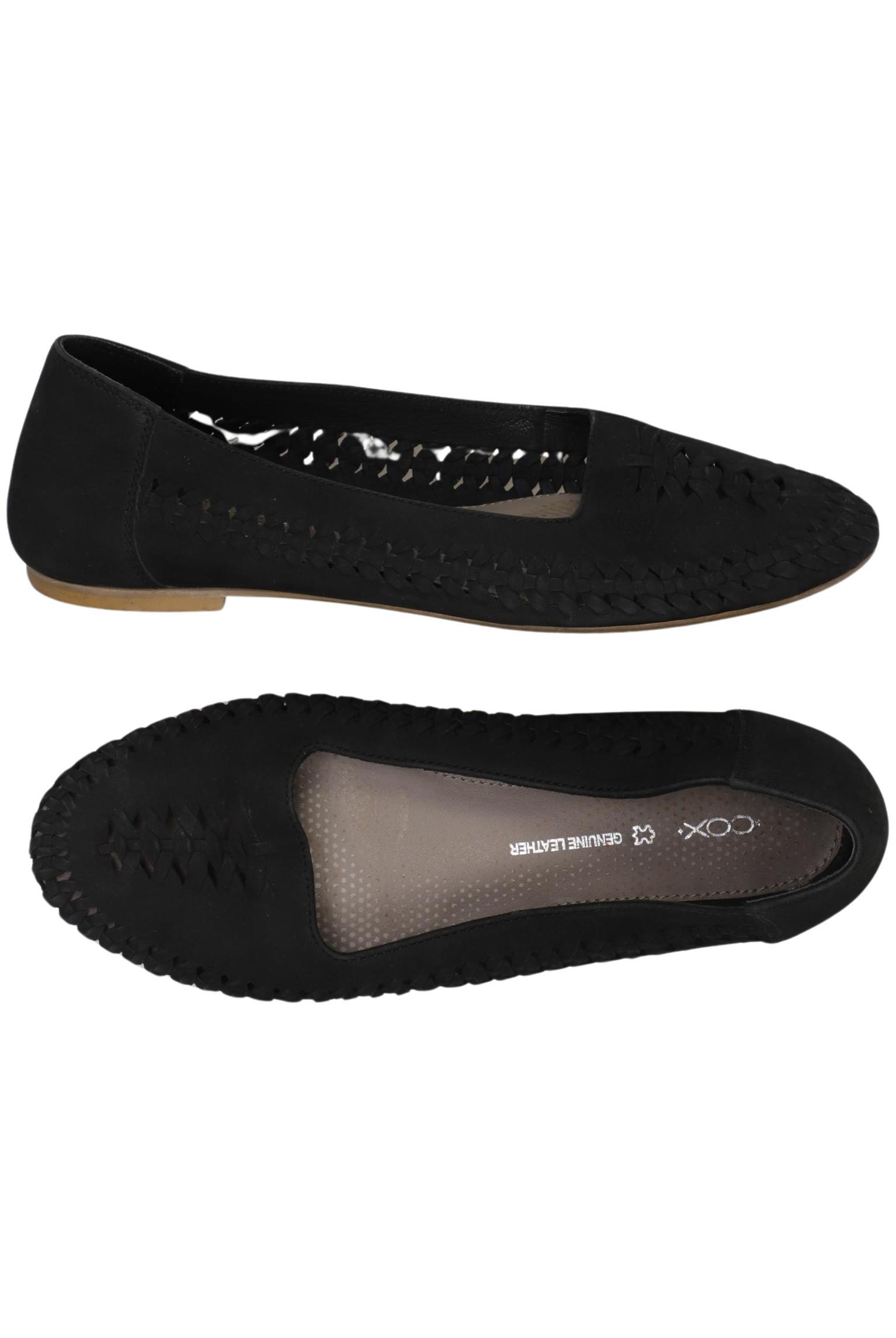 

Cox Damen Ballerinas, schwarz, Gr. 40