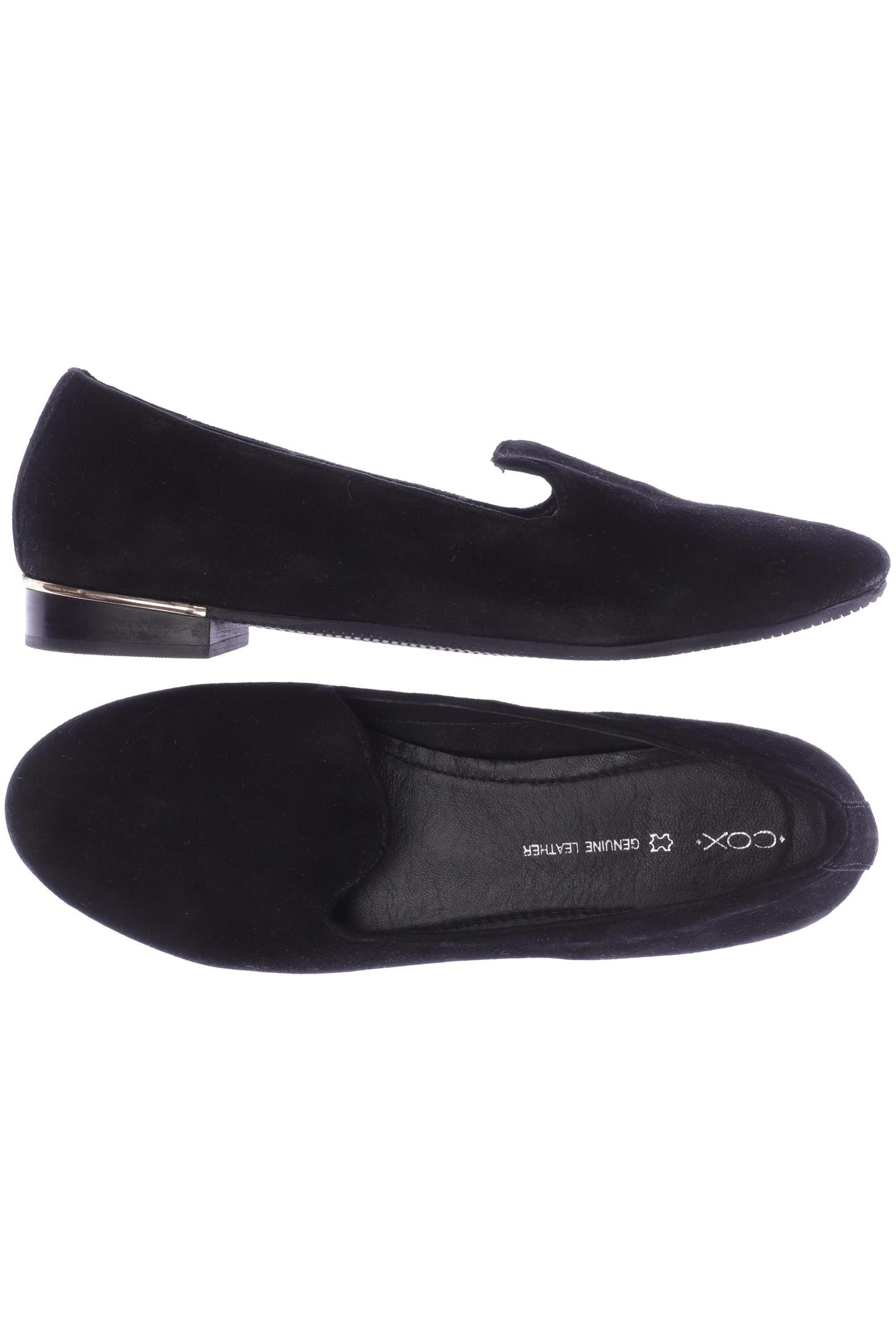 

Cox Damen Ballerinas, schwarz, Gr. 38