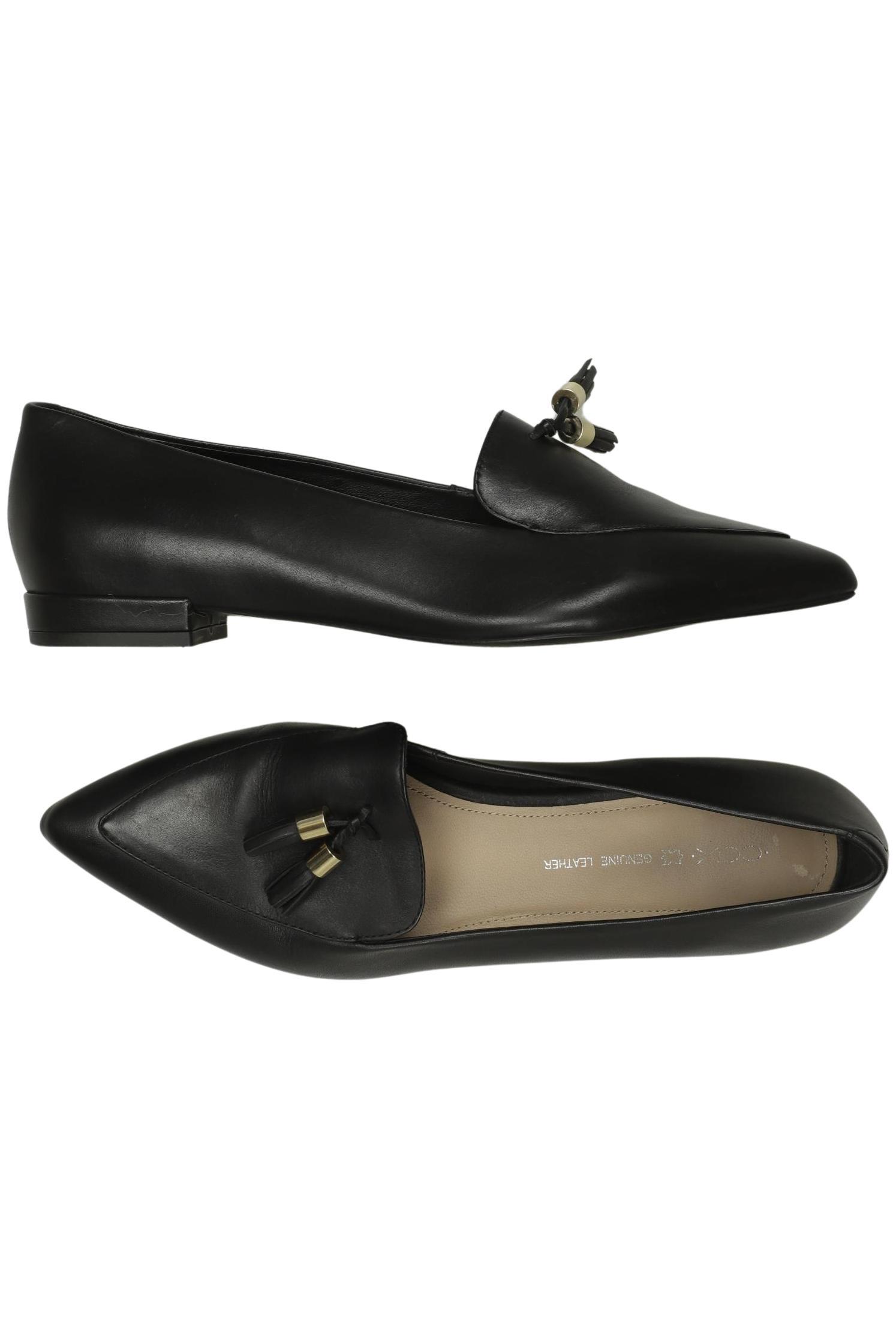 

Cox Damen Ballerinas, schwarz, Gr. 39
