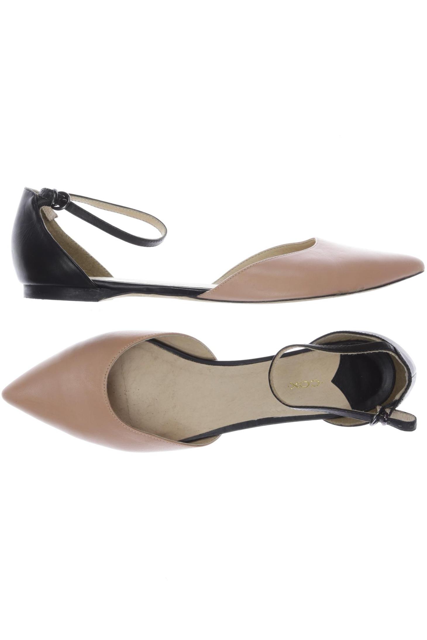 

Cox Damen Ballerinas, beige, Gr. 41